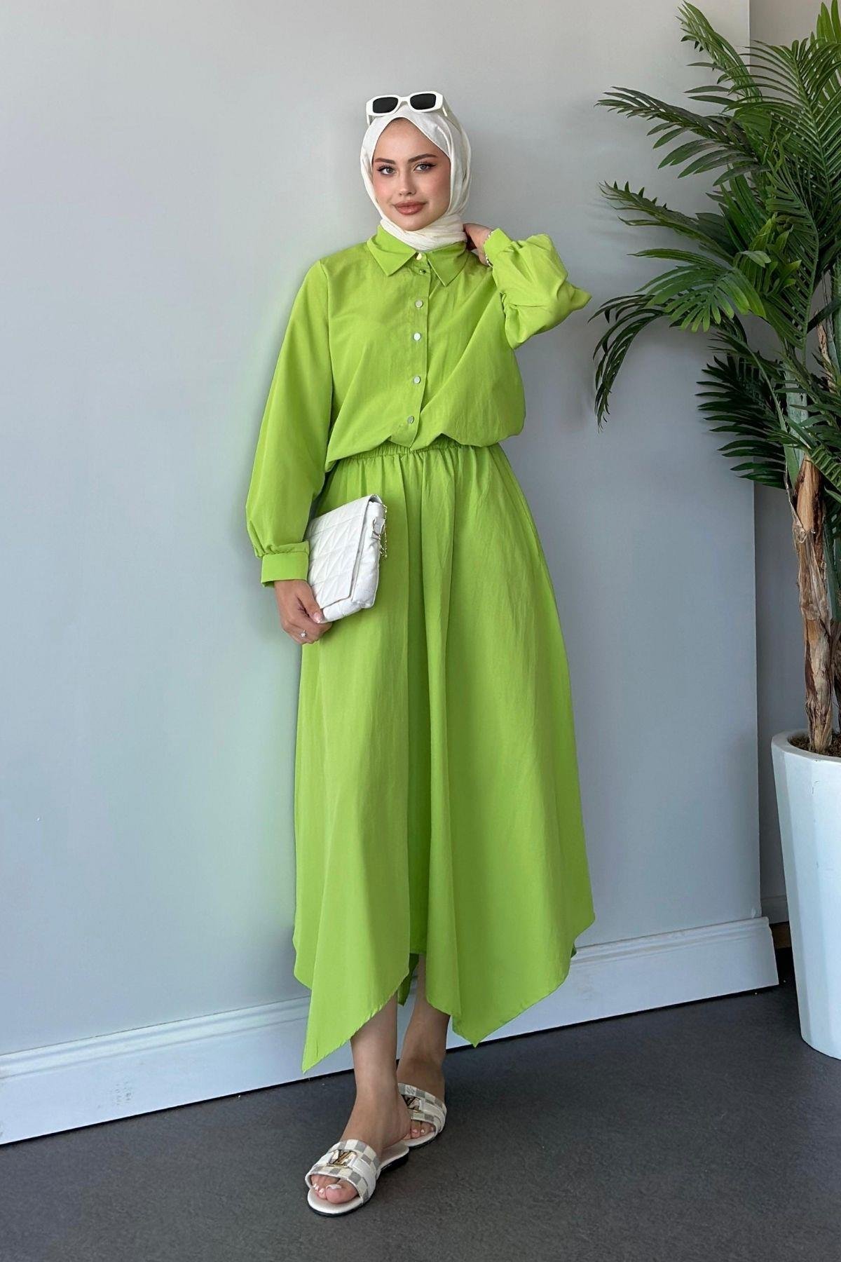 Amira Etekli Takım Fıstıkyeşili, Fiyatları 