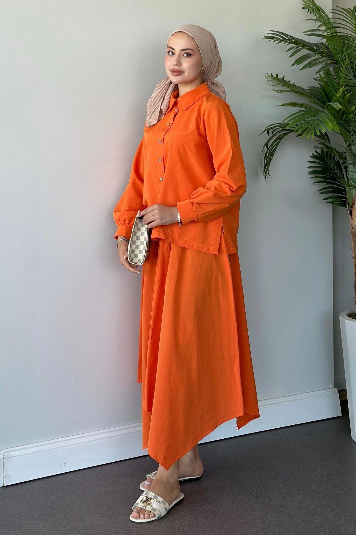 Amira Etekli Takım Turuncu, Fiyatları 