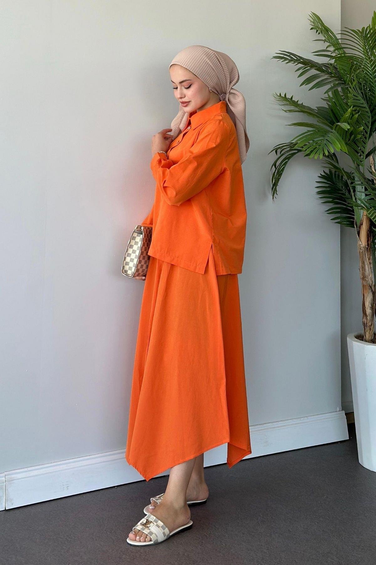 Amira Etekli Takım Turuncu, Fiyatları 