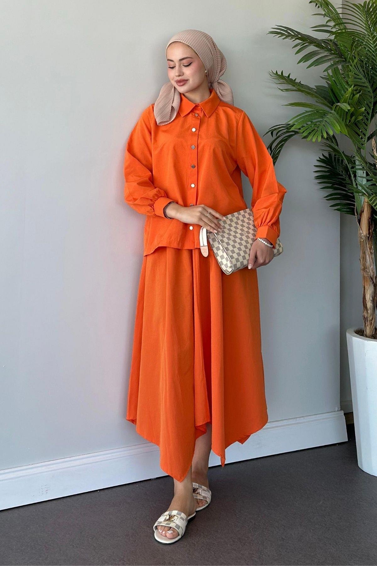 Amira Etekli Takım Turuncu, Fiyatları 