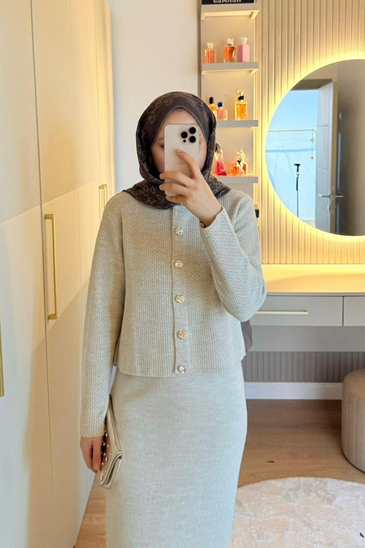 Amor Croplu Elbise Bej, Fiyatları 