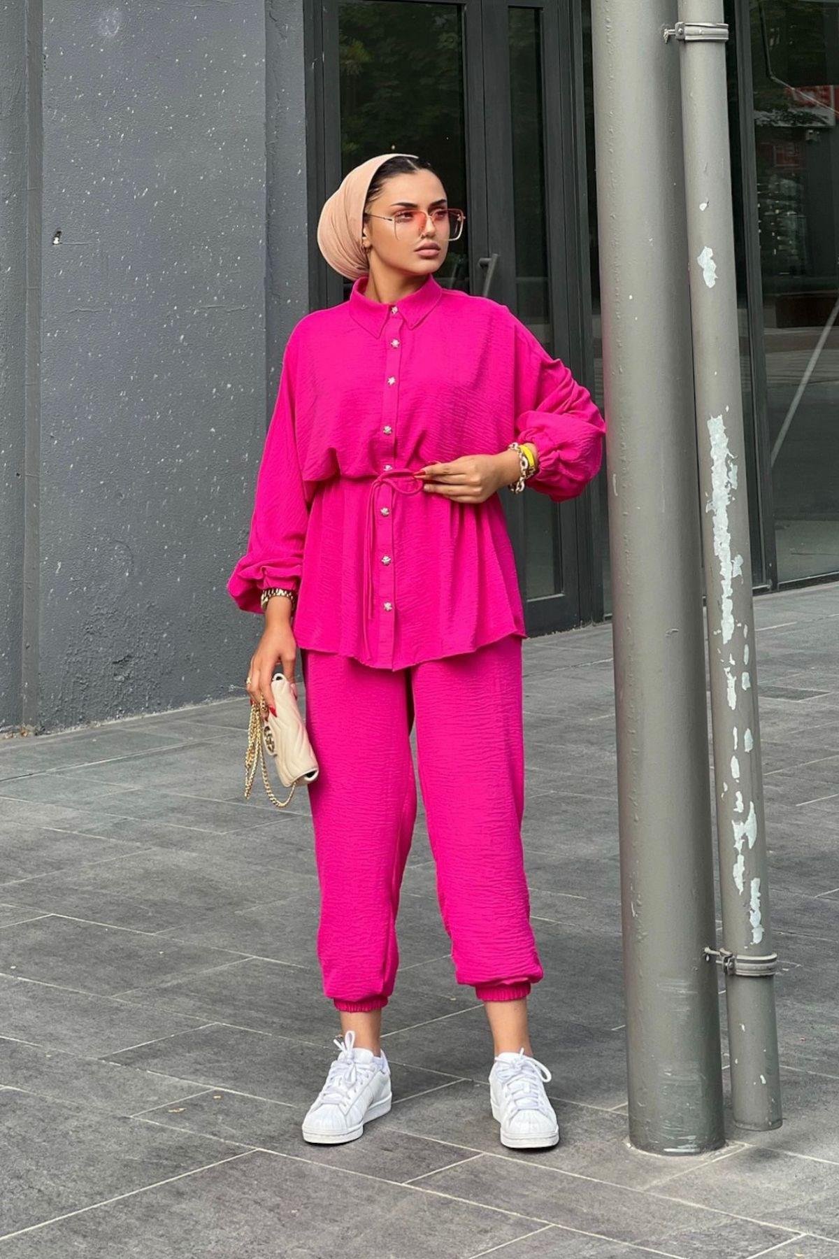 Anna Takım-PEMBE, Fiyatları Marley Takım-LİLA – Haza Moda | Tesettür Giyim 