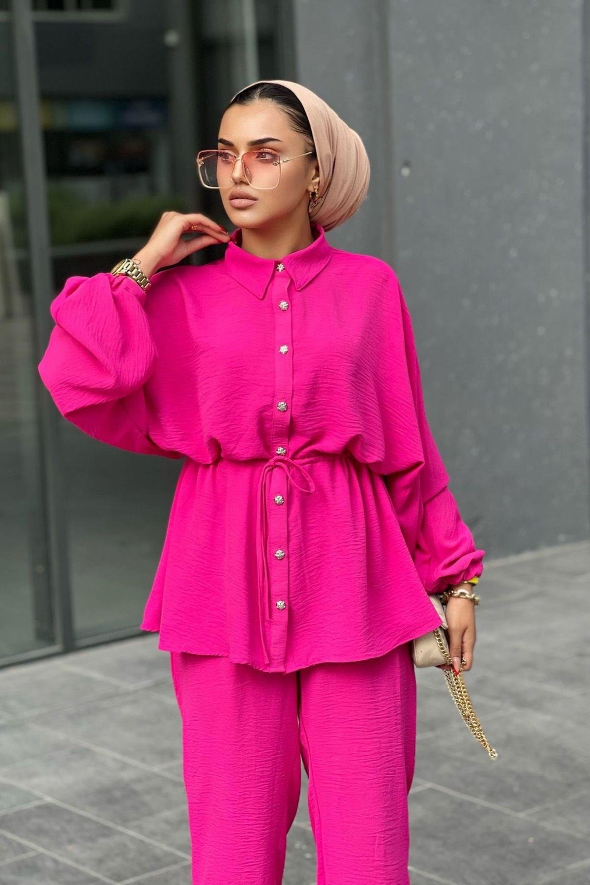 Anna Takım-PEMBE, Fiyatları Marley Takım-LİLA – Haza Moda | Tesettür Giyim 