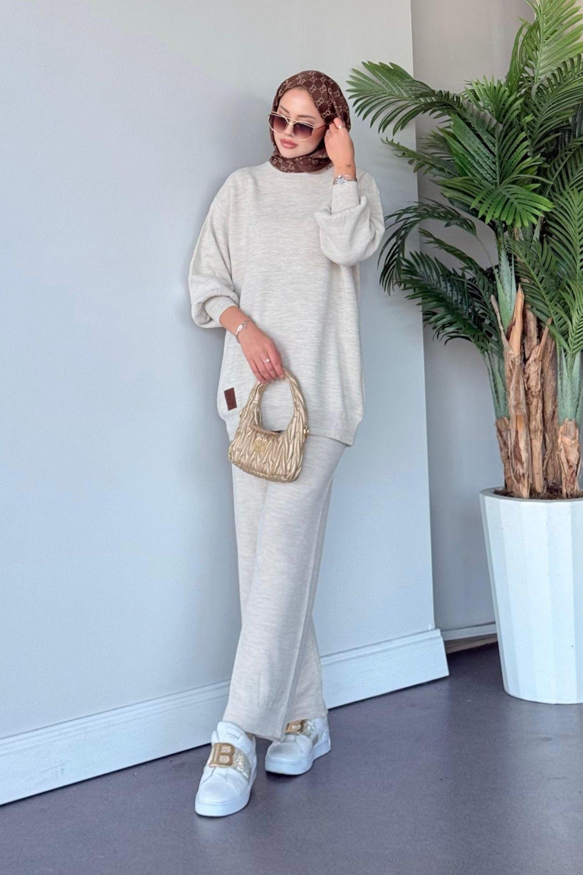 Armalı Triko Takım Bej, Fiyatları 