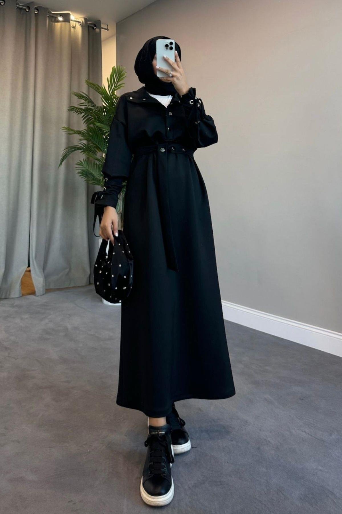 Arya Scuba Elbise Siyah, Fiyatları 