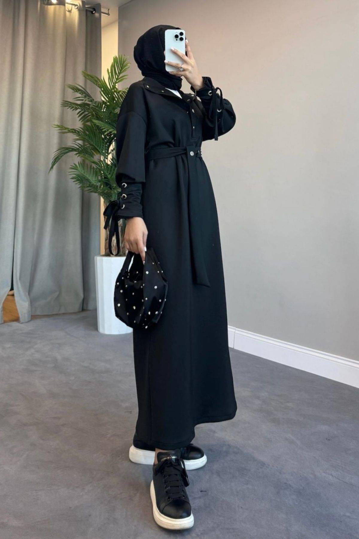 Arya Scuba Elbise Siyah, Fiyatları 