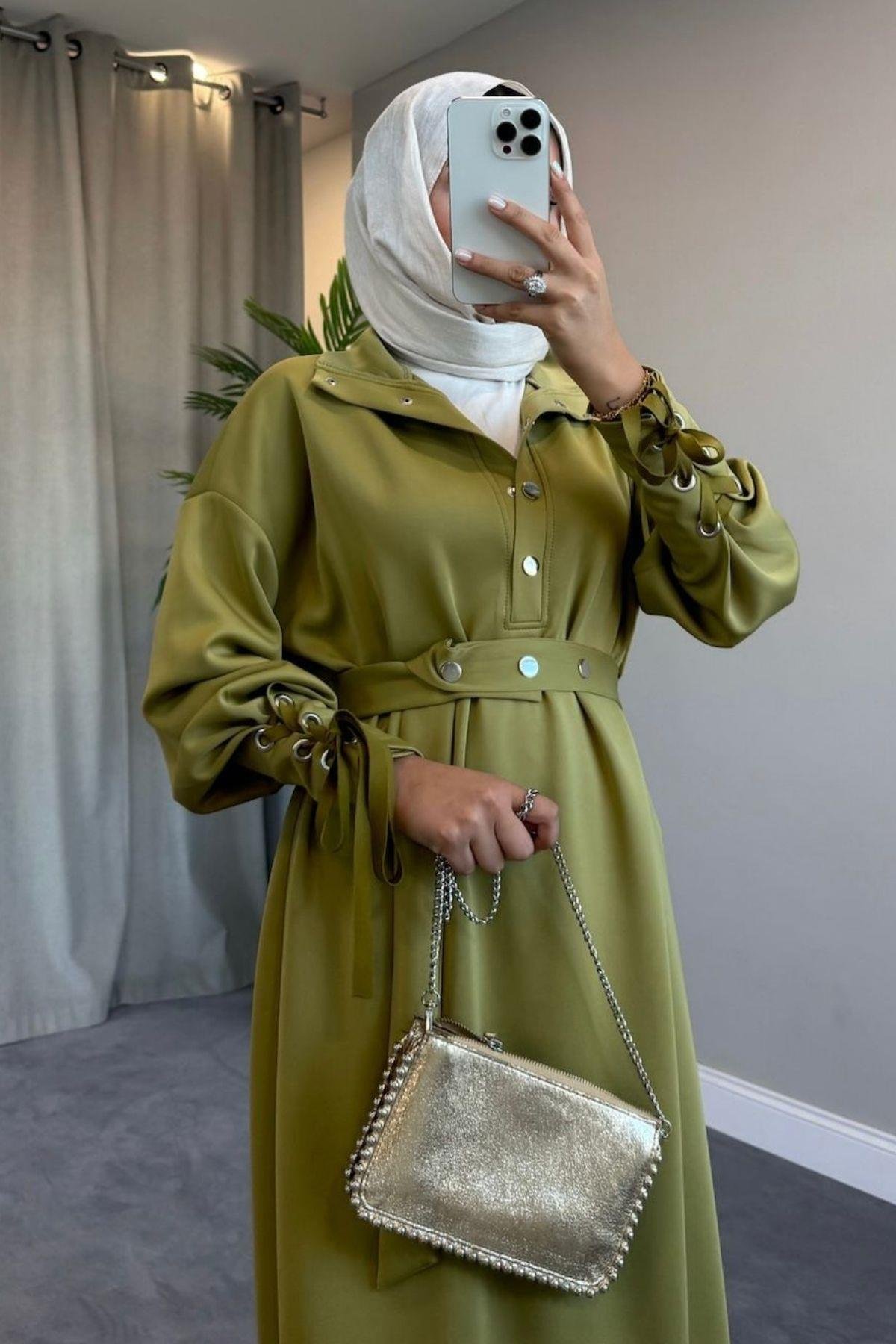 Arya Scuba Elbise Yağyeşili, Fiyatları 