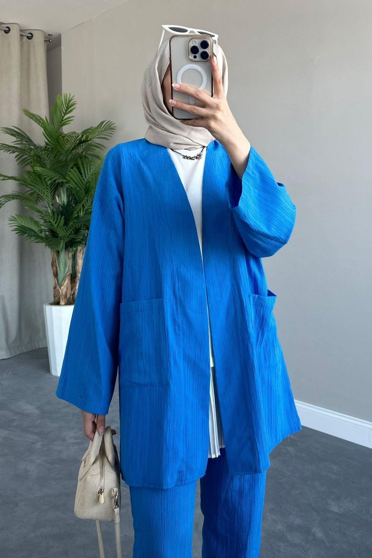 Asil Kimono Takım Mavi, Fiyatları 