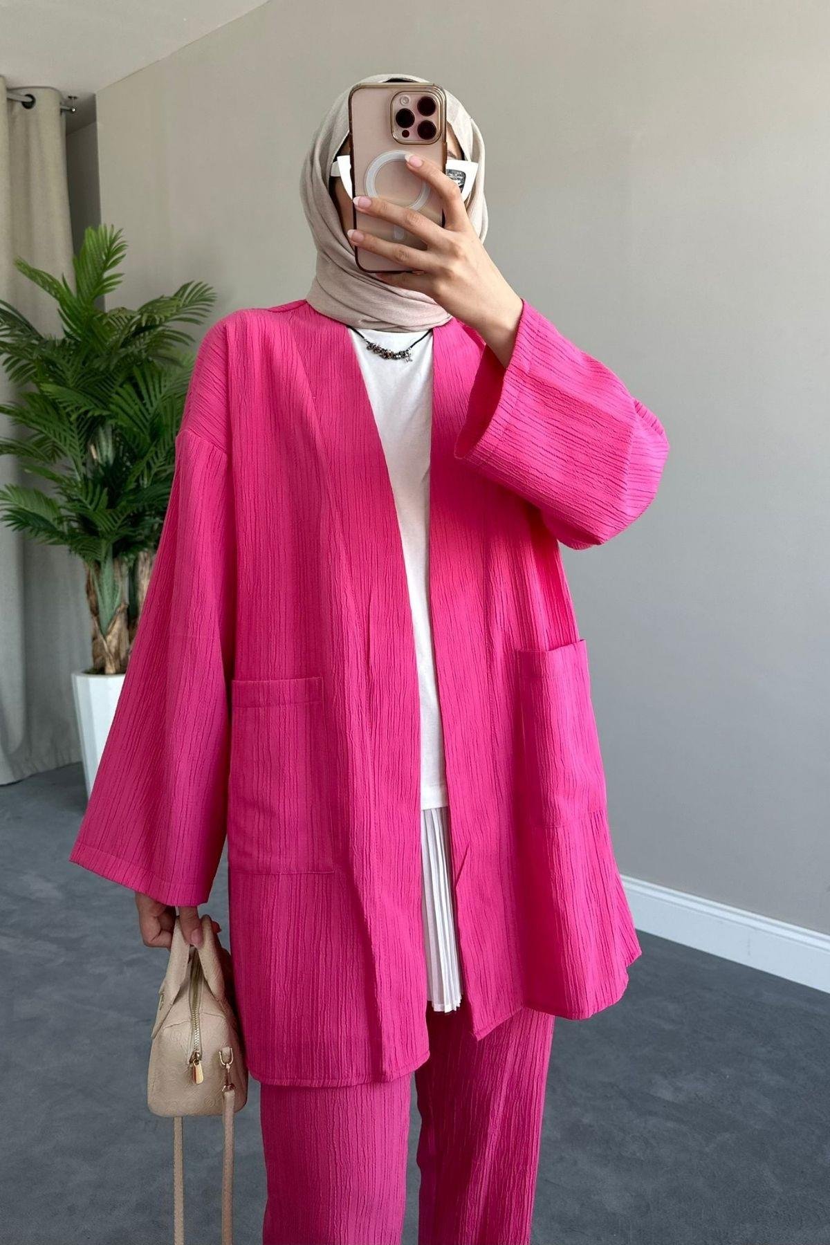 Asil Kimono Takım Pembe, Fiyatları 