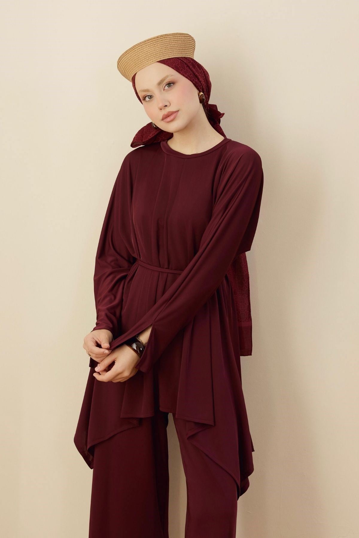 Asimetrik Premium Takım Bordo, Fiyatları 