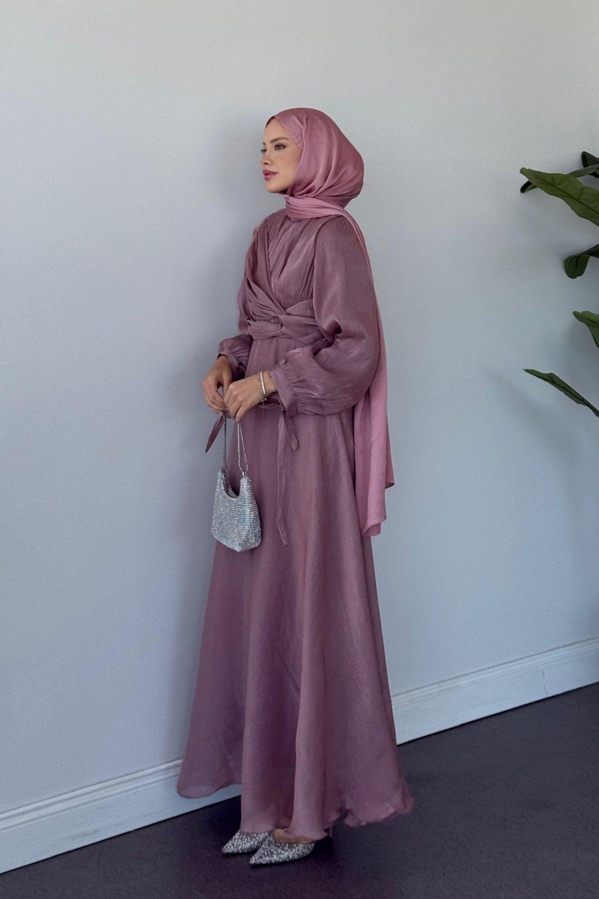 Asude Janjan Abiye Pudra, Fiyatları Asude Janjan Abiye Pudra- Haza Moda 