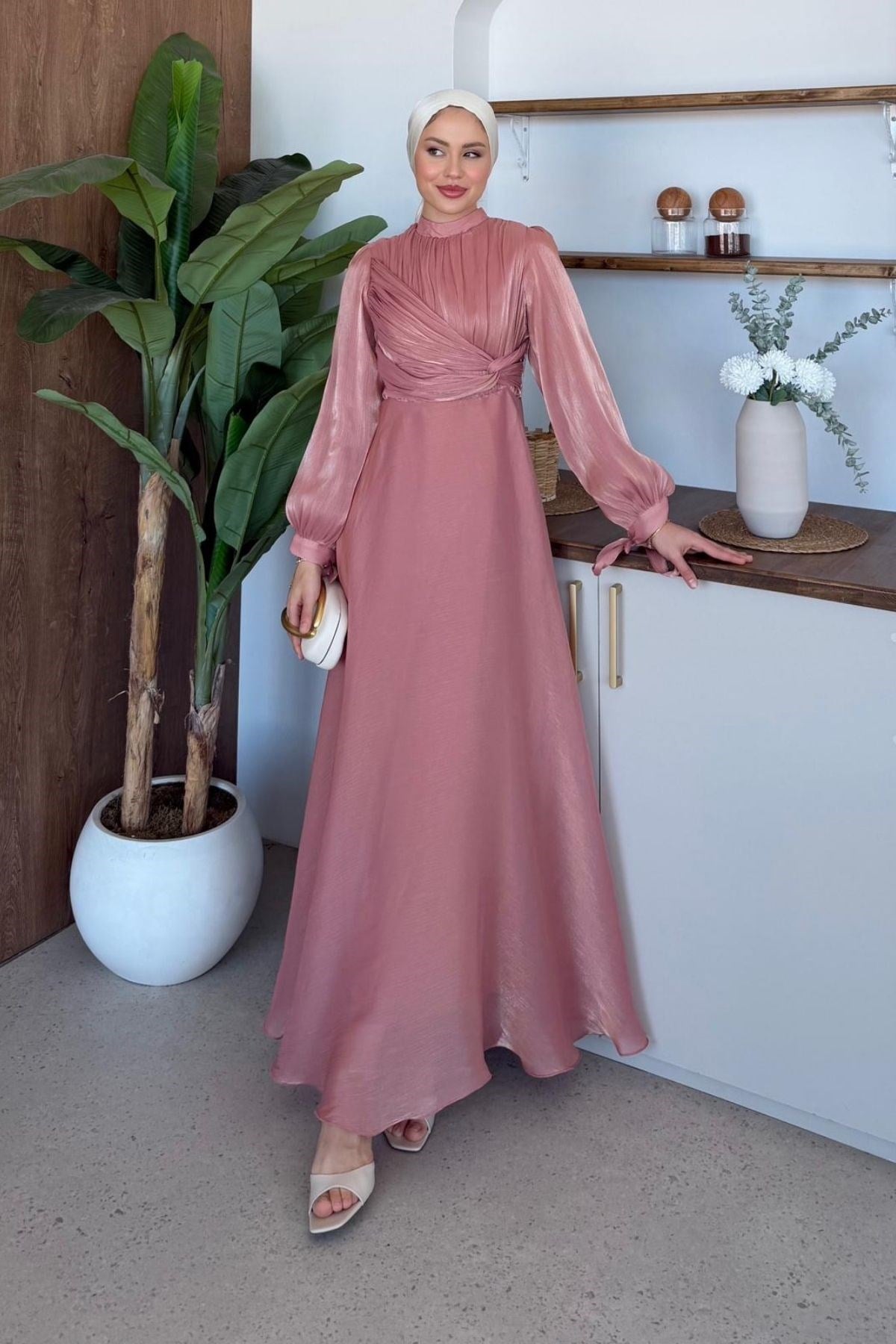 Asude Janjan Abiye Pudra, Fiyatları Asude Janjan Abiye Pudra- Haza Moda 