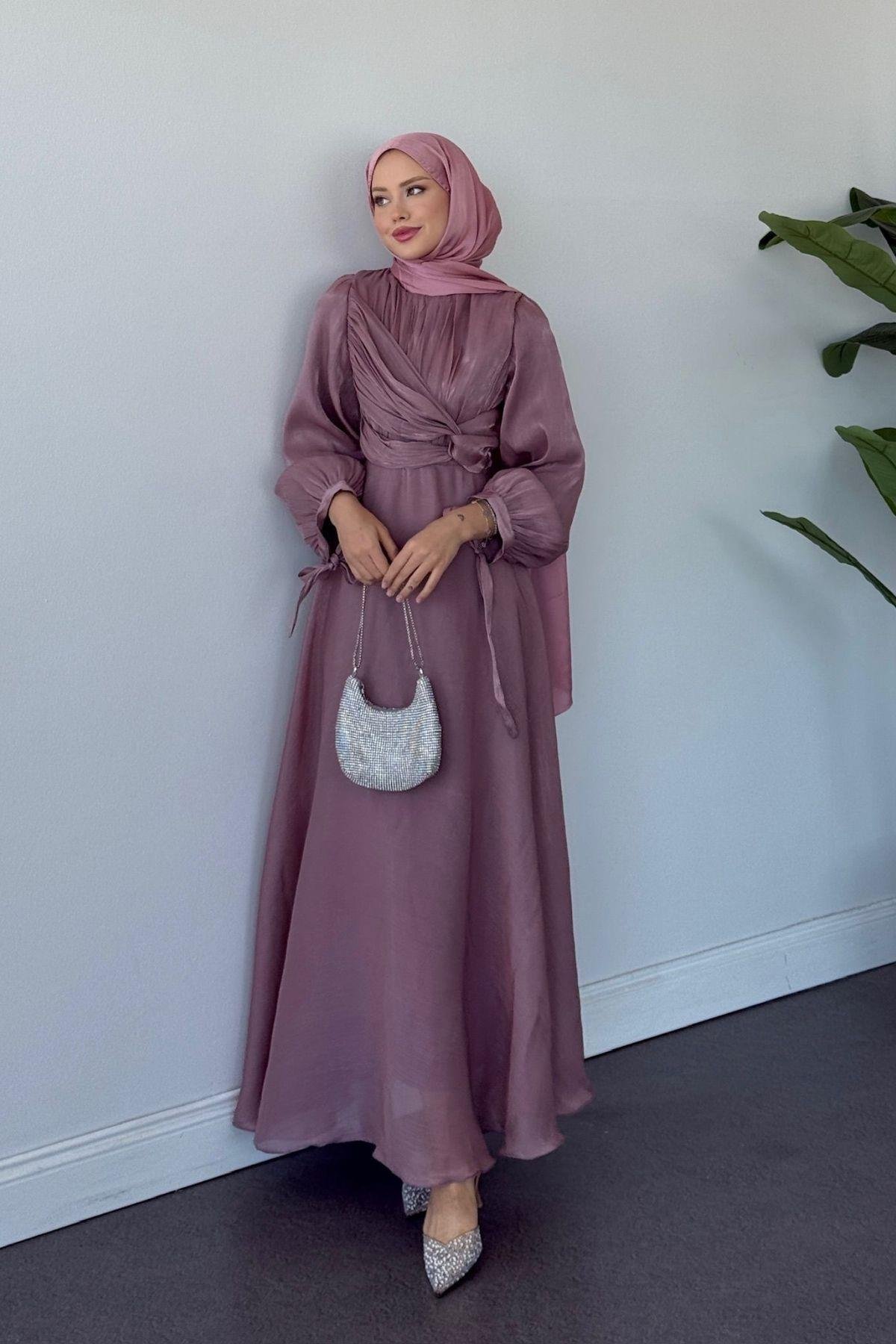 Asude Janjan Abiye Pudra, Fiyatları Asude Janjan Abiye Pudra- Haza Moda 