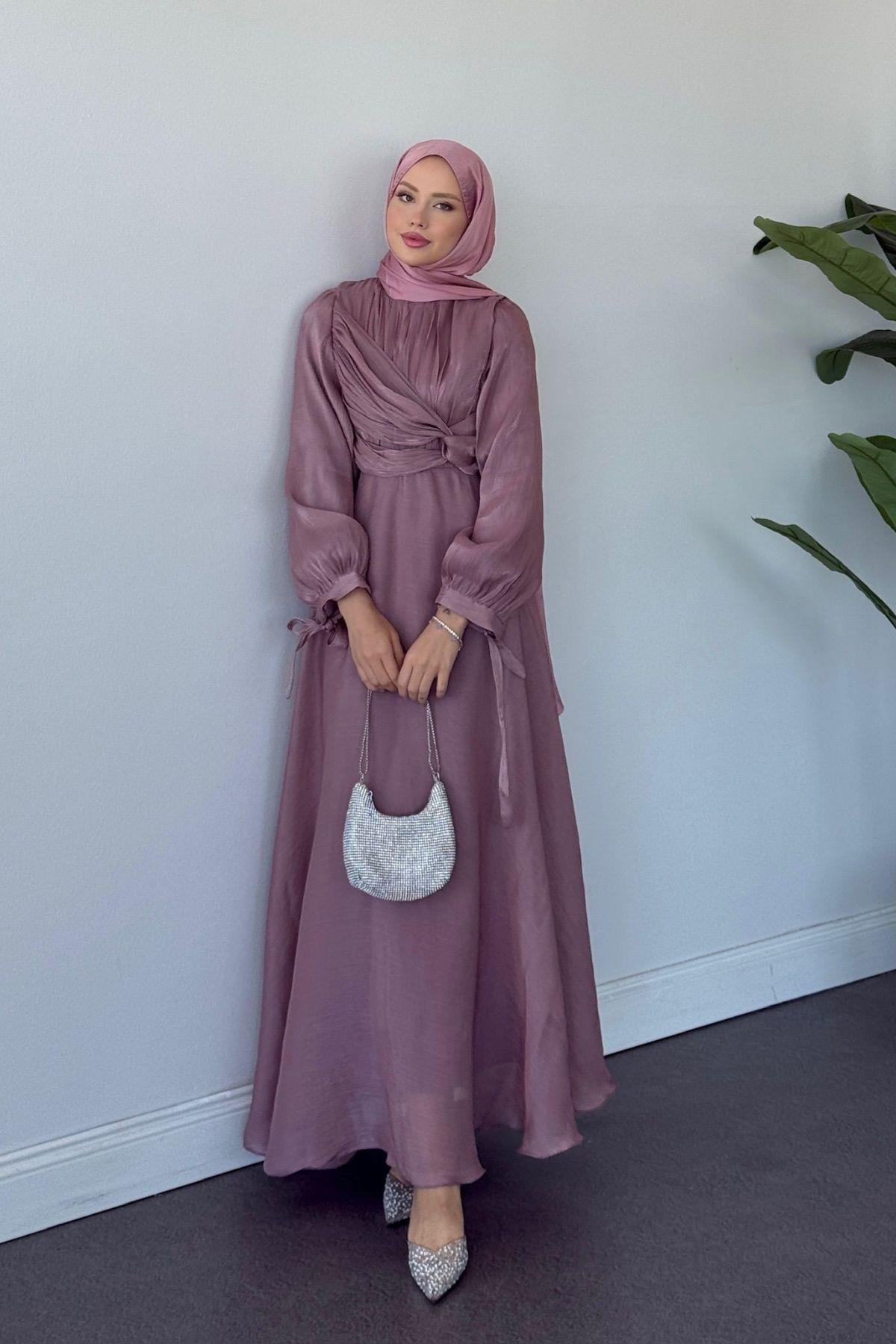 Asude Janjan Abiye Pudra, Fiyatları Asude Janjan Abiye Pudra- Haza Moda 