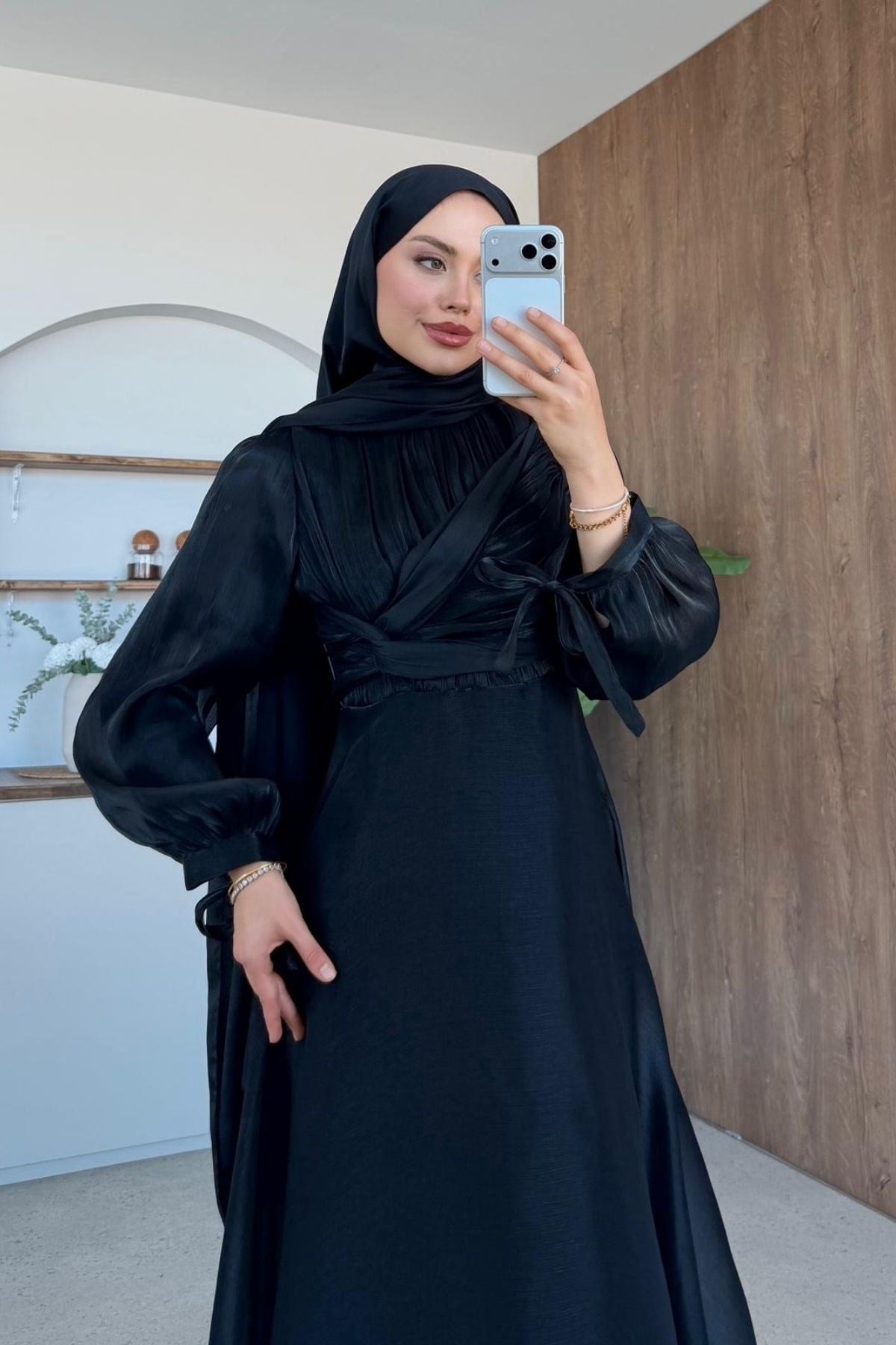 Asude Janjan Abiye Siyah, Fiyatları Asude Janjan Abiye Siyah- Haza Moda 