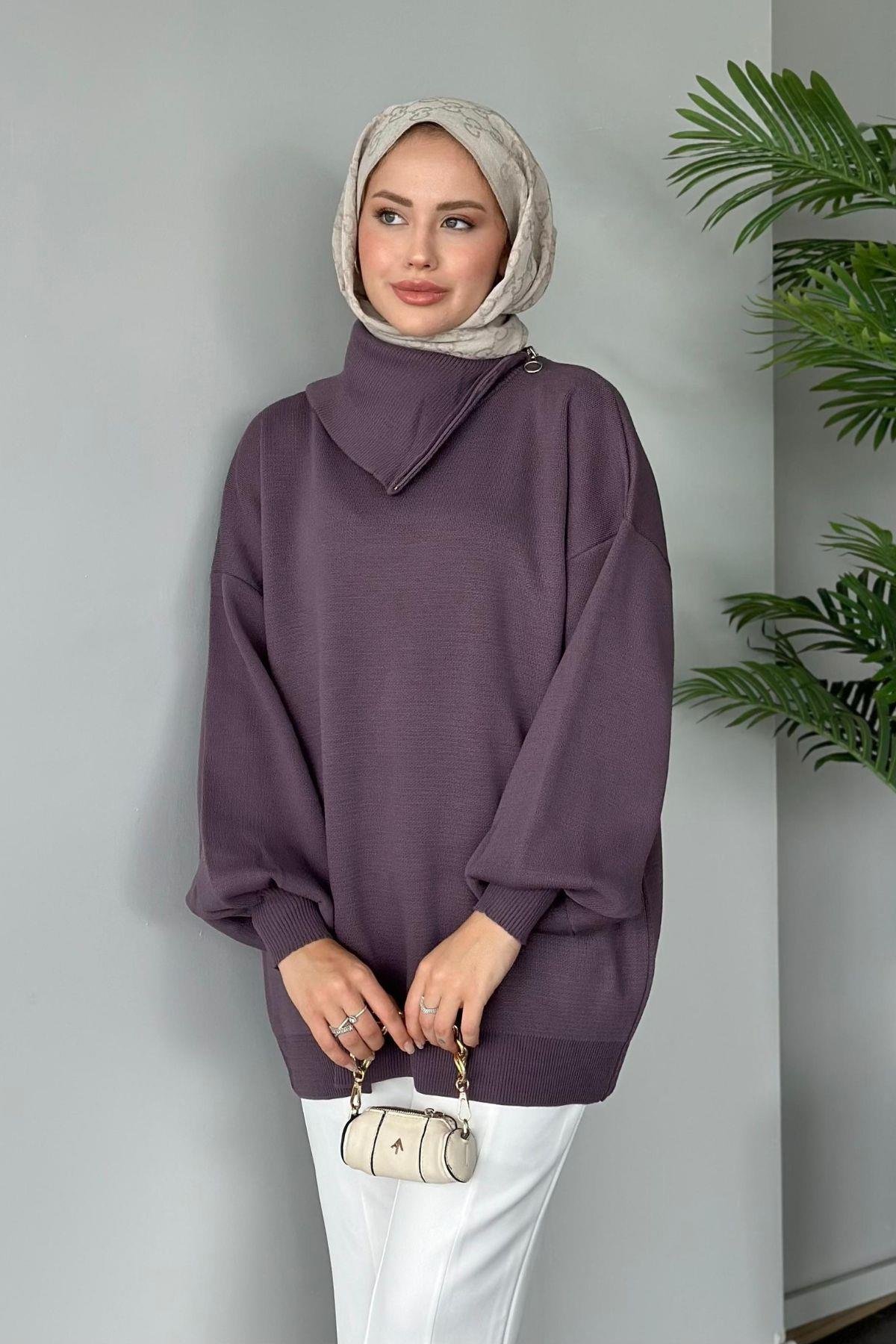 Asya Fermuarlı Kazak Mürdüm, Fiyatları 