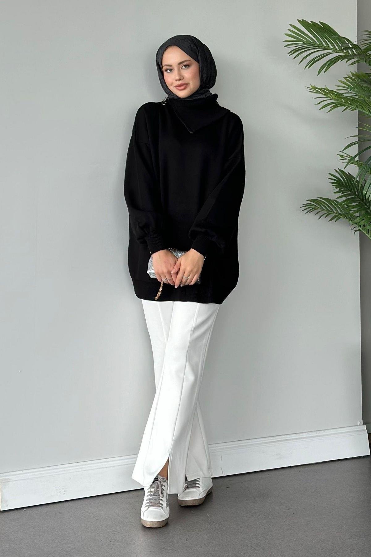 Asya Fermuarlı Kazak Siyah, Fiyatları 