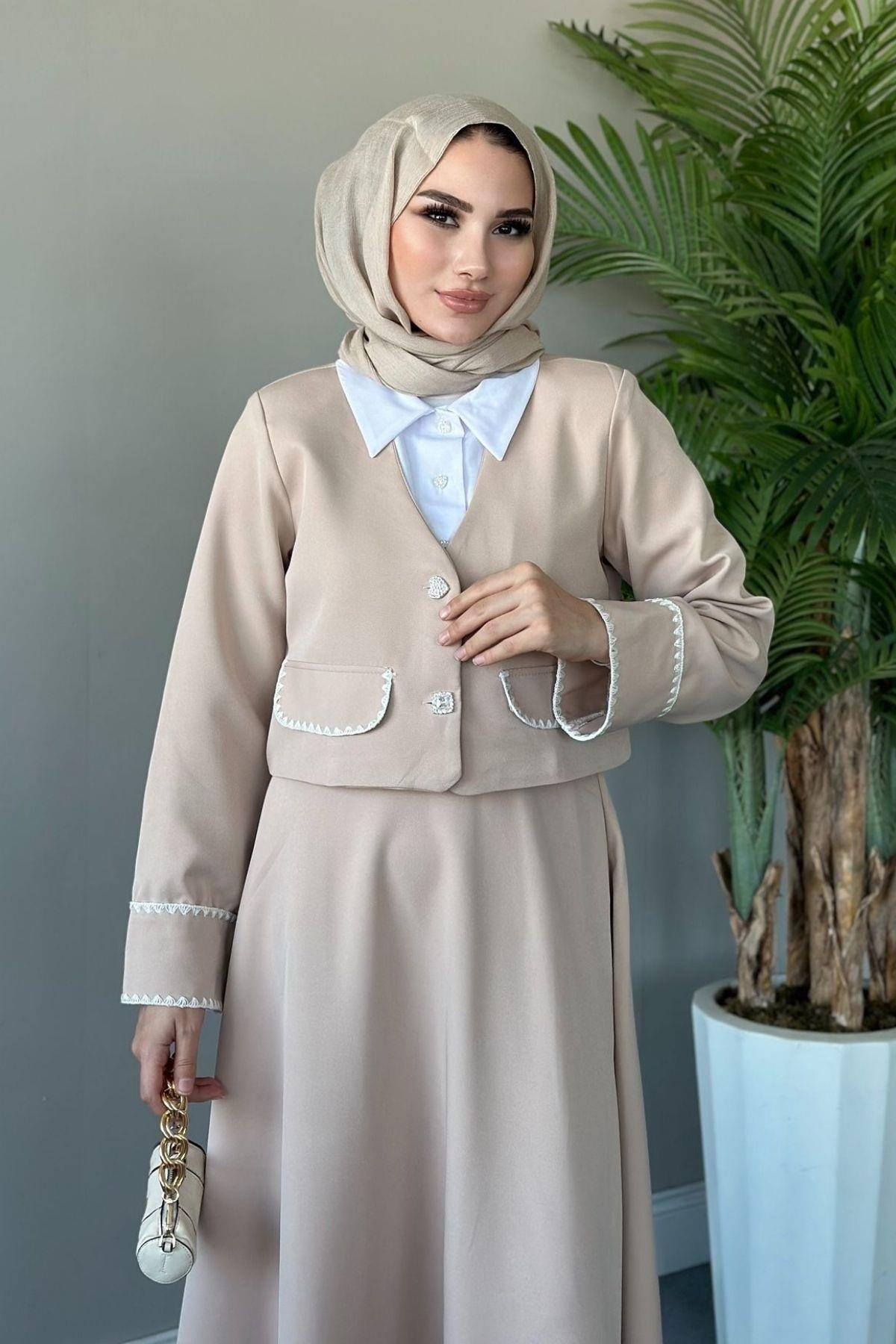 Avşin Etekli Takım Bej, Fiyatları 