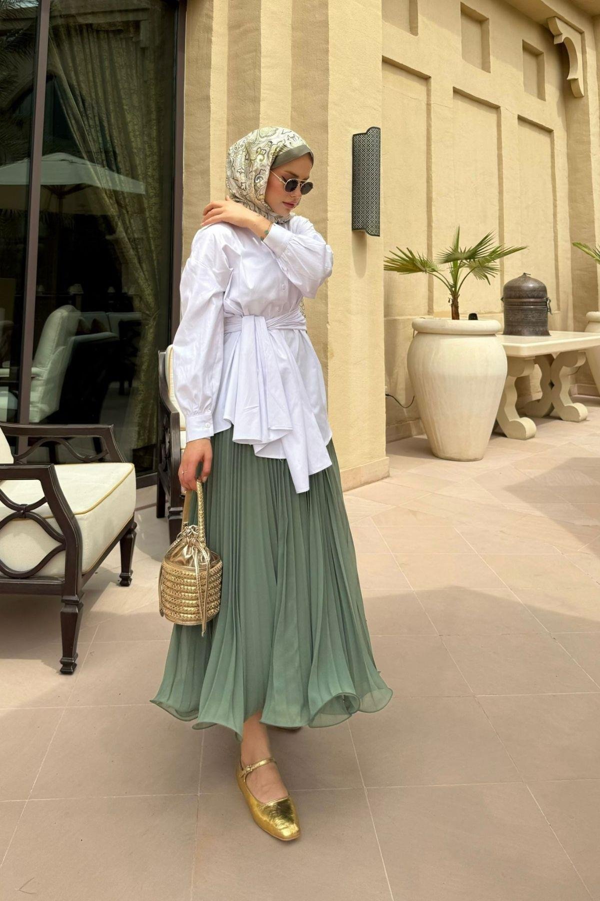 Awen Bağlamalı Gömlek Beyaz, Fiyatları Awen Bağlamalı Gömlek Beyaz Haza Moda 