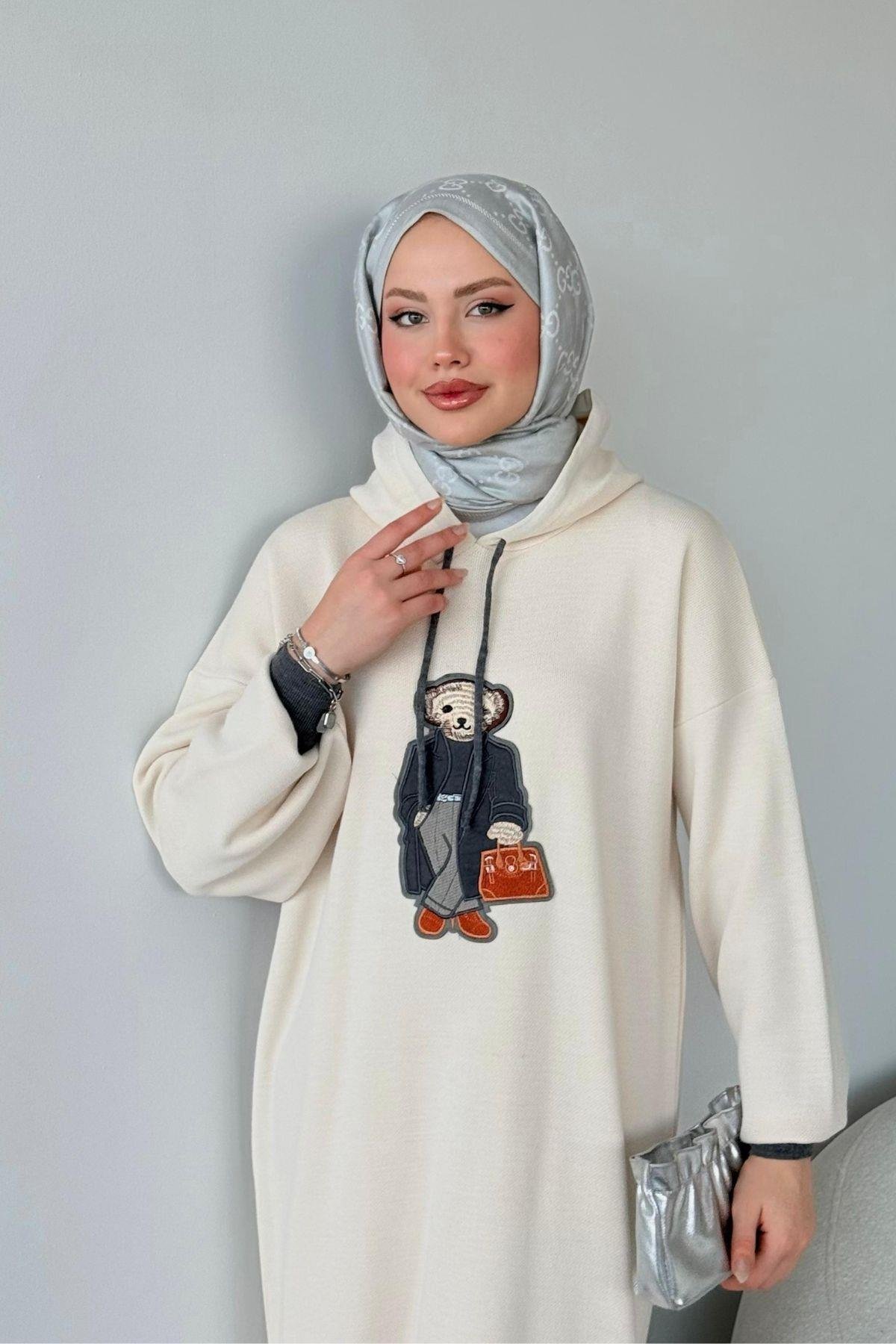 Ayıcıklı Spor Elbise Gri, Fiyatları 