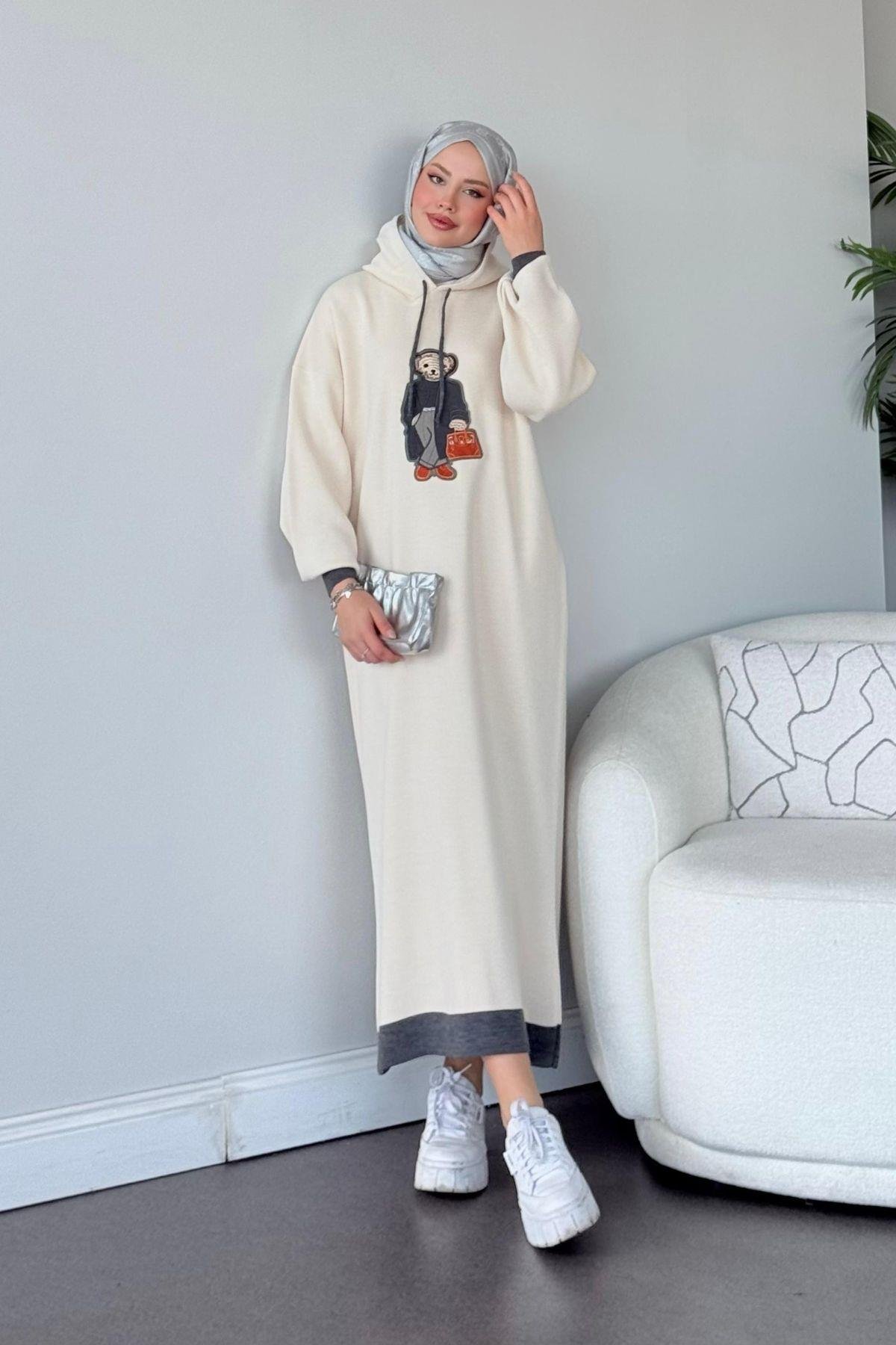 Ayıcıklı Spor Elbise Gri, Fiyatları 