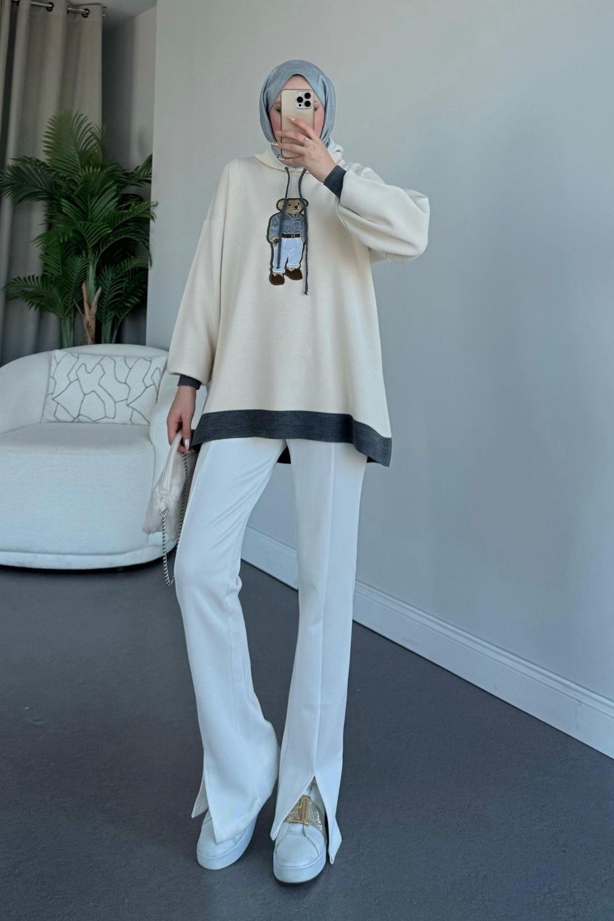 Ayıcıklı Sweat Gri, Fiyatları 