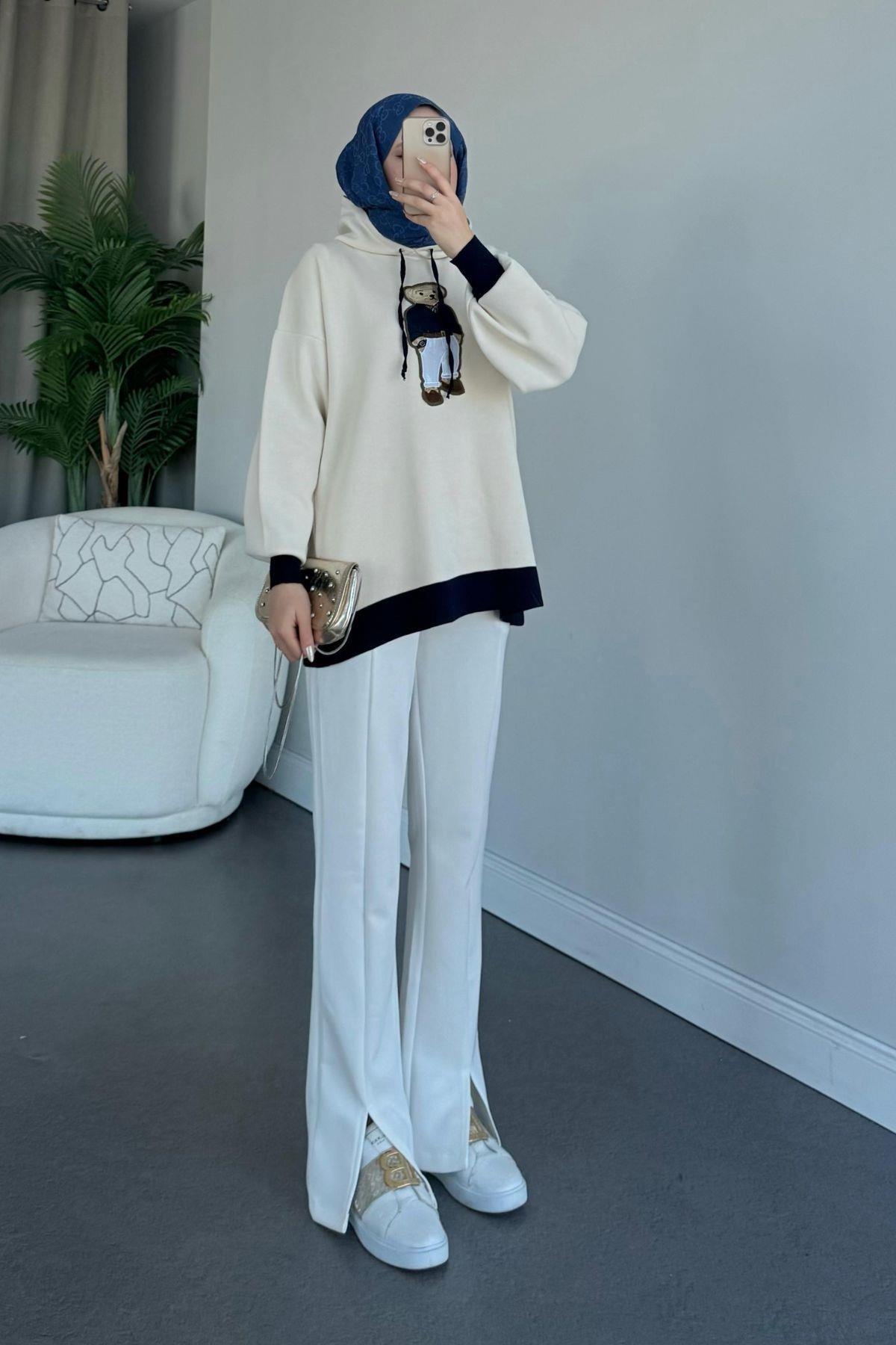 Ayıcıklı Sweat Lacivert, Fiyatları 