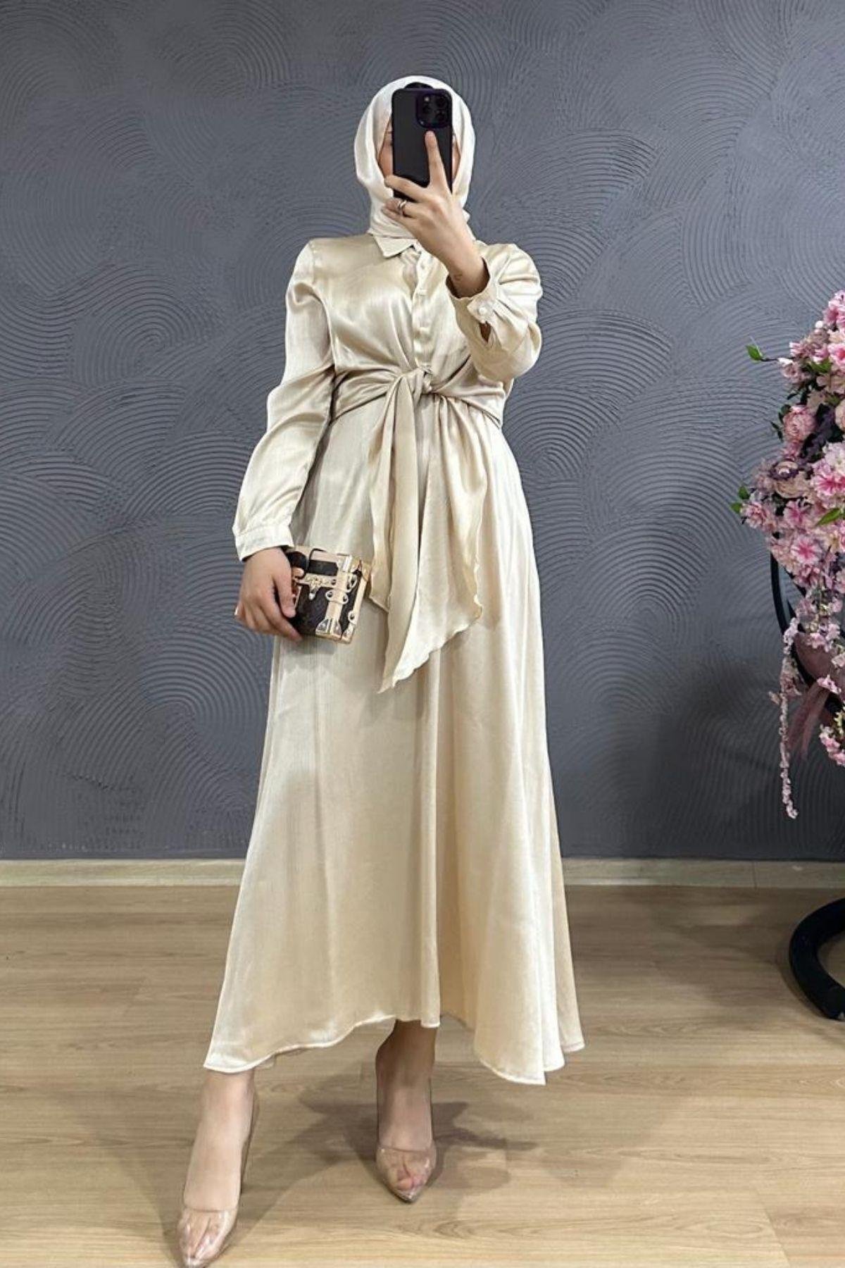 Bağlamalı Etekli Takım Bej, Fiyatları 