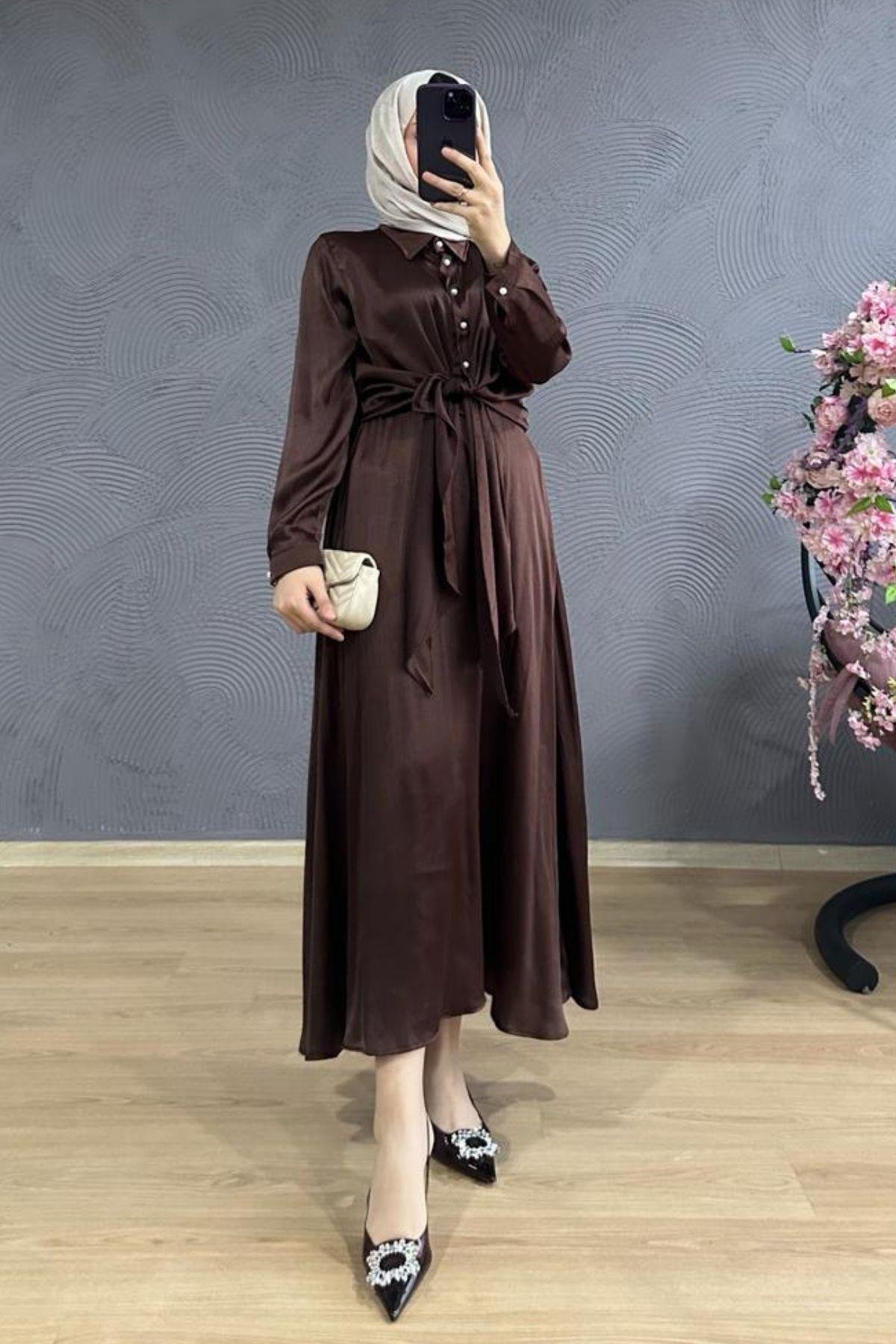 Bağlamalı Etekli Takım Kahve, Fiyatları 