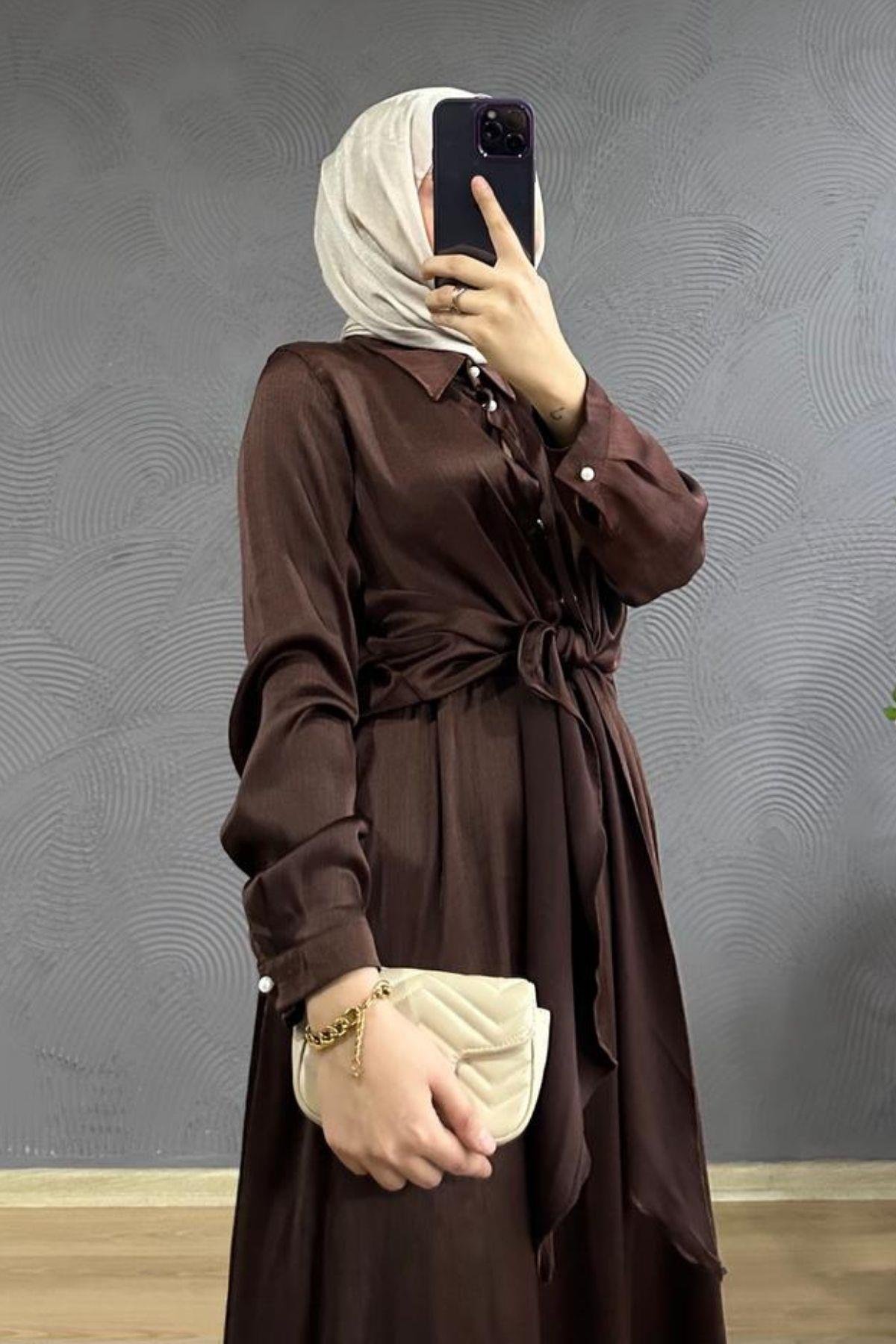 Bağlamalı Etekli Takım Kahve, Fiyatları 