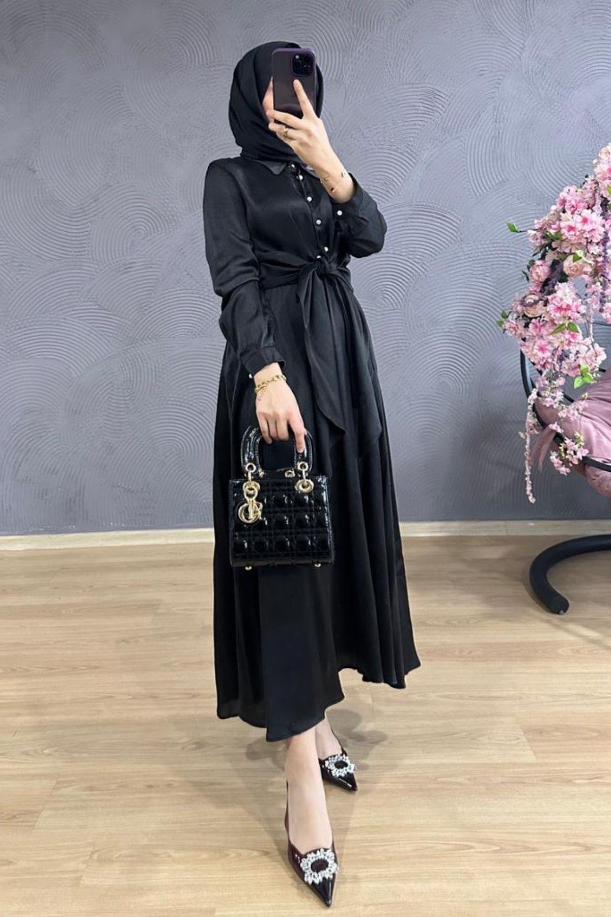 Bağlamalı Etekli Takım Siyah, Fiyatları 