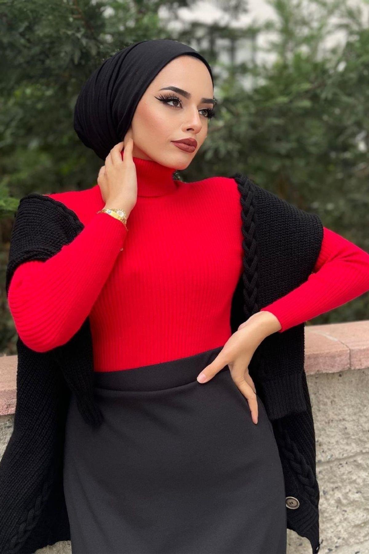 Balıkçı Triko Kazak-KIRMIZI, Fiyatları 