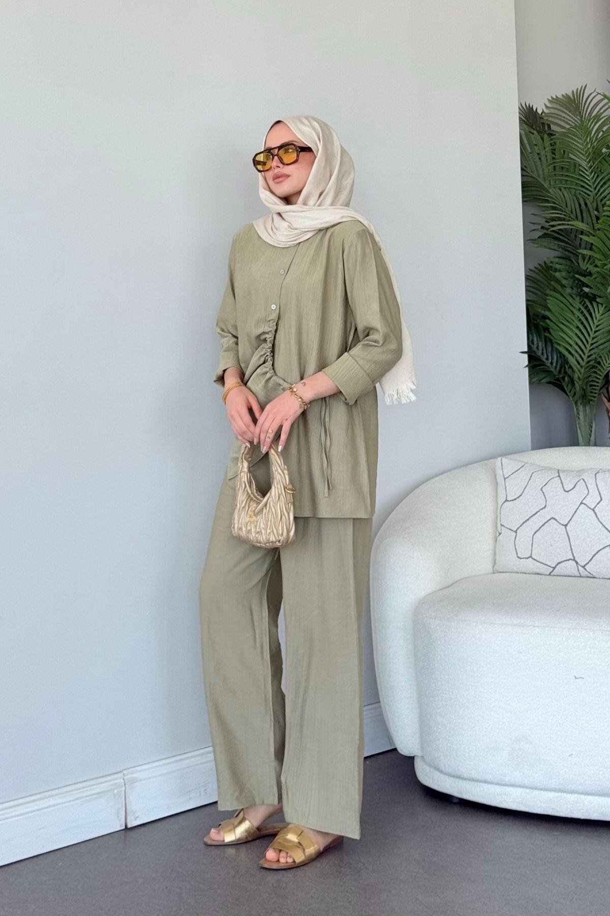 Barba Takım Haki, Fiyatları Barba Takım Haki- Haza Moda 