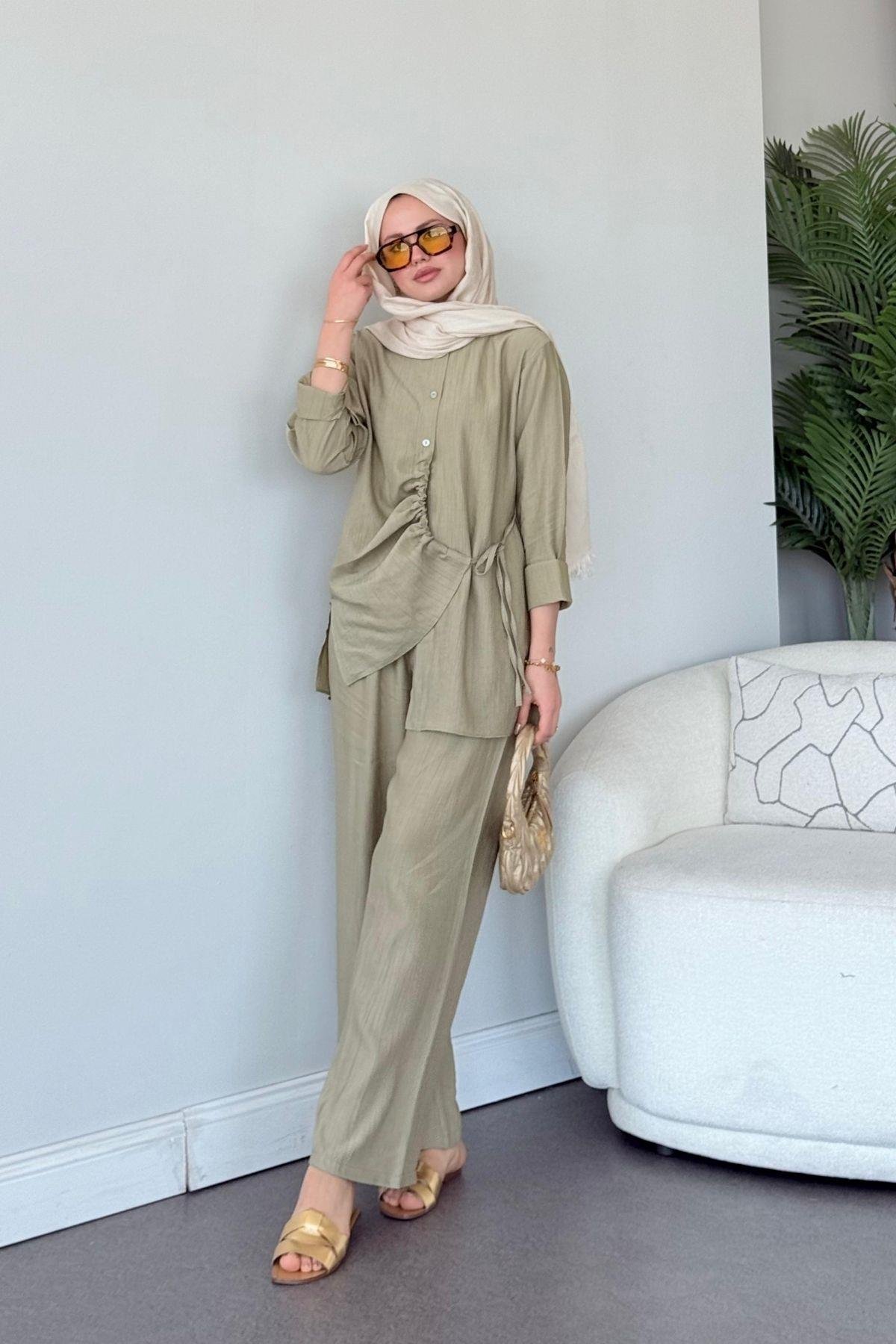 Barba Takım Haki, Fiyatları Barba Takım Haki- Haza Moda 