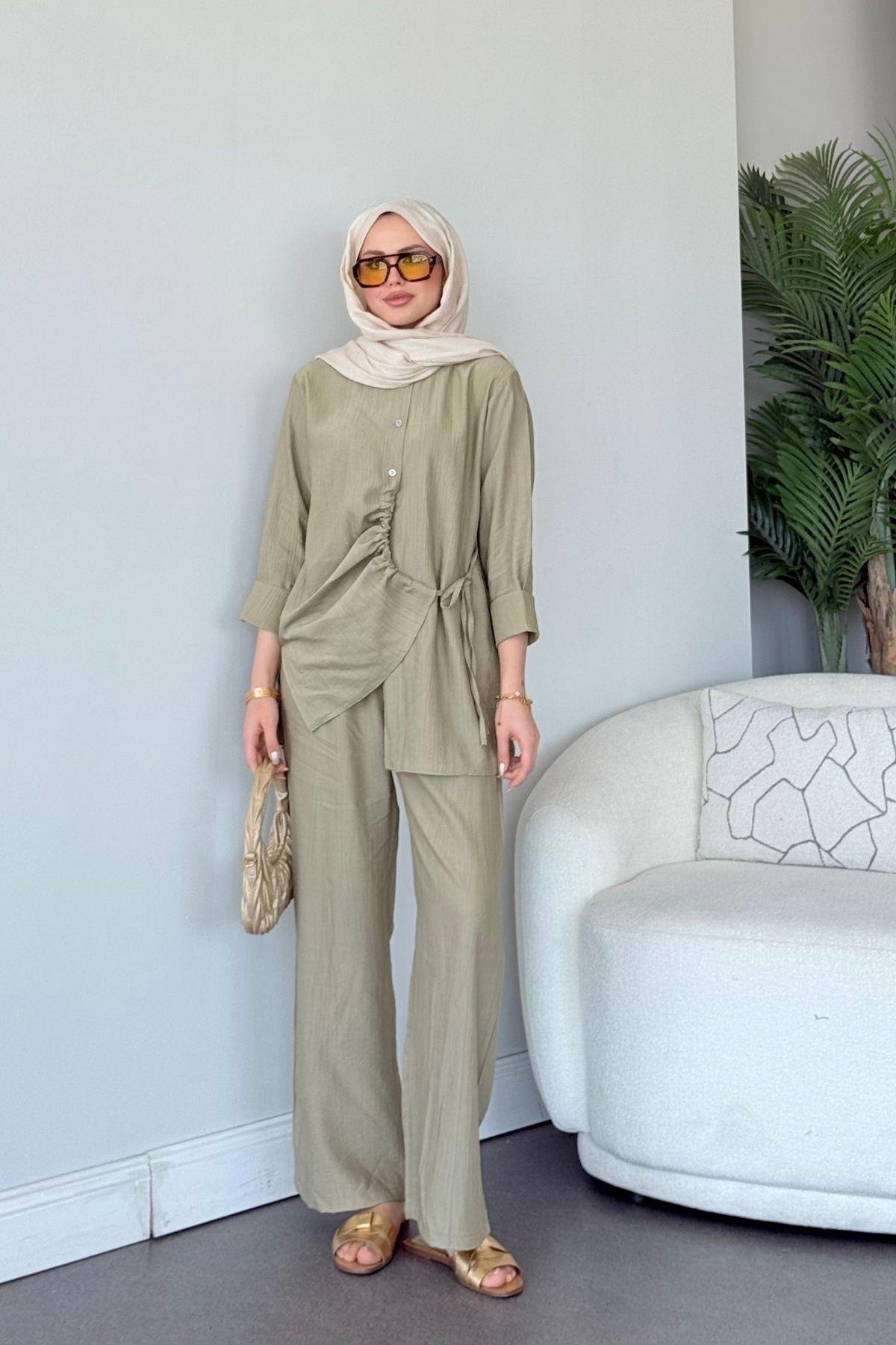 Barba Takım Haki, Fiyatları Barba Takım Haki- Haza Moda 