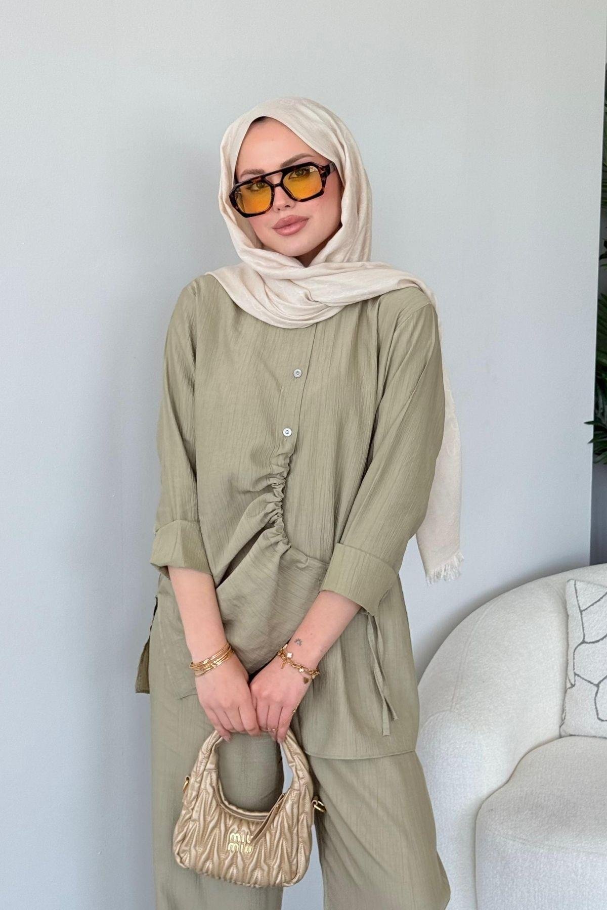 Barba Takım Haki, Fiyatları Barba Takım Haki- Haza Moda 