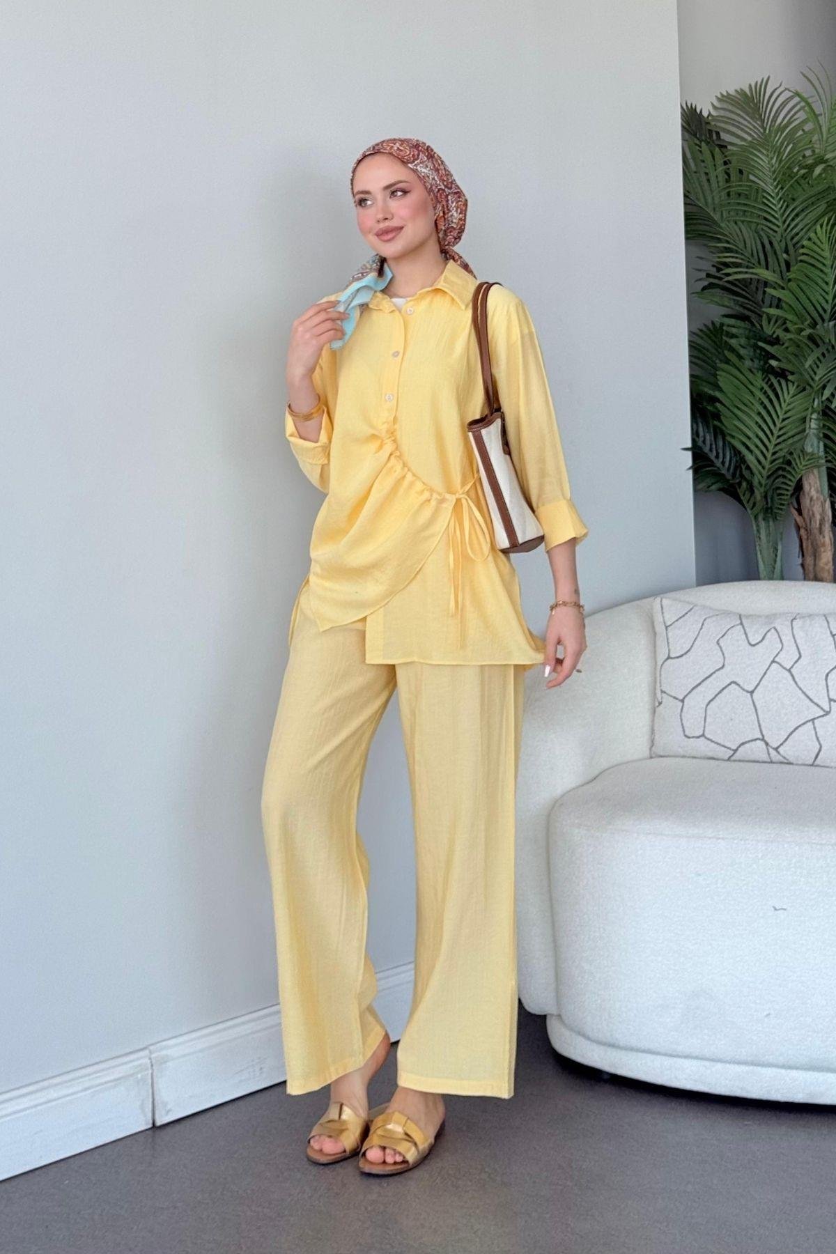 Barba Takım Sarı, Fiyatları Barba Takım Sarı- Haza Moda 