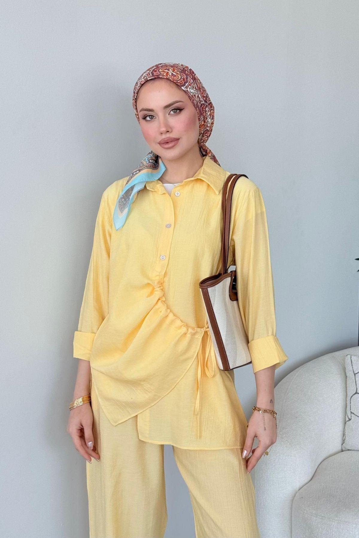 Barba Takım Sarı, Fiyatları Barba Takım Sarı- Haza Moda 