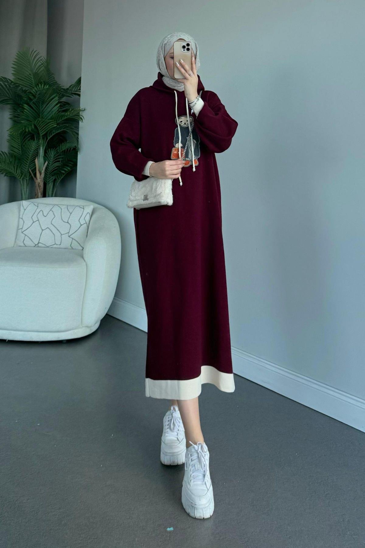 Bear Elbise Bordo, Fiyatları 