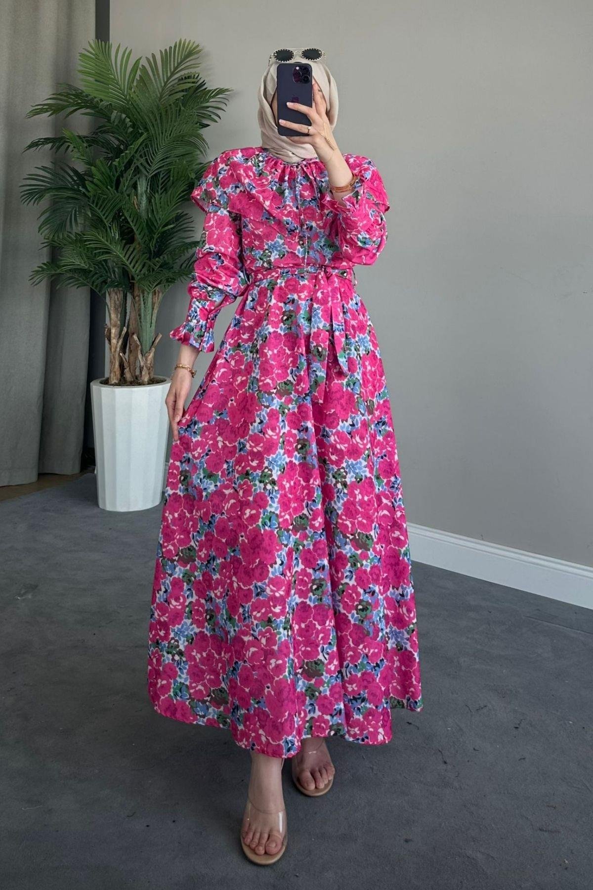 Bebe Yaka Elbise Pembe, Fiyatları 