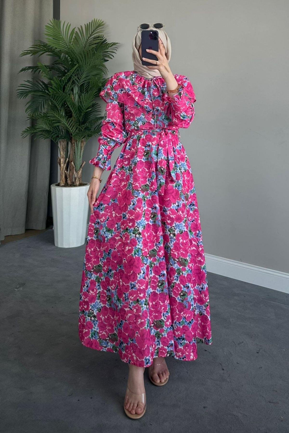 Bebe Yaka Elbise Pembe, Fiyatları 