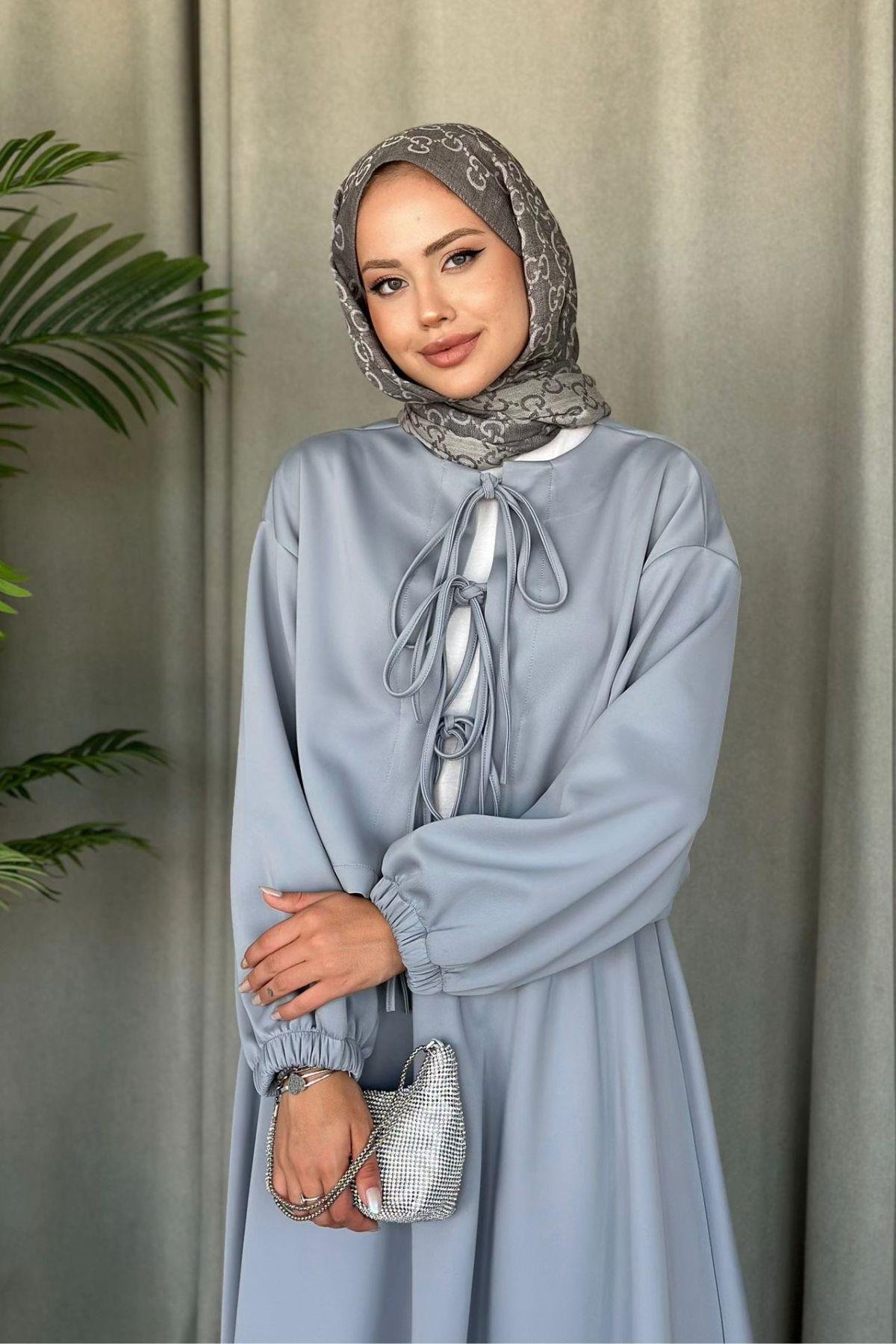 Bella Bağcıklı Etekli Scuba Takım Gri, Fiyatları 