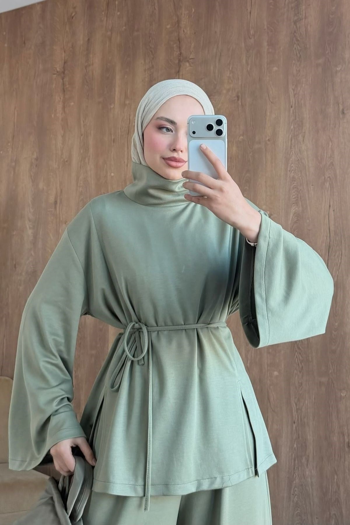 Bella Dik Yaka Takım Mint, Fiyatları 