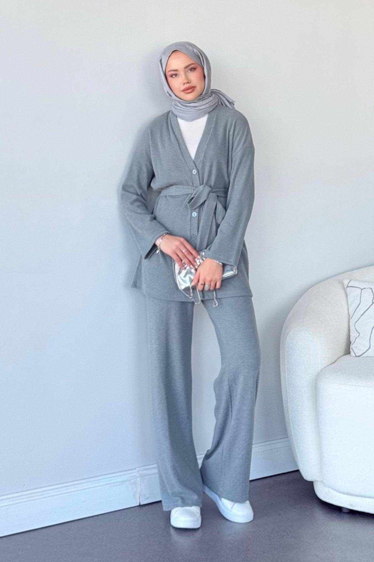 Berlin Düğmeli Takım Gri, Fiyatları 