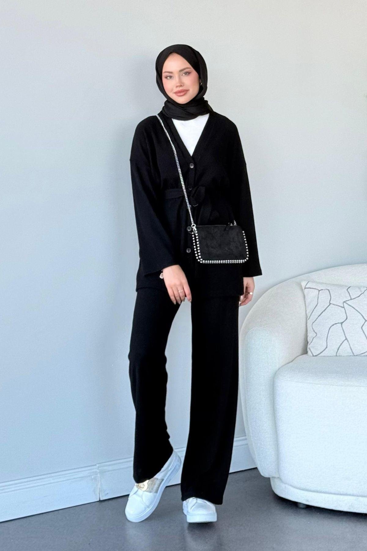 Berlin Düğmeli Takım Siyah, Fiyatları 