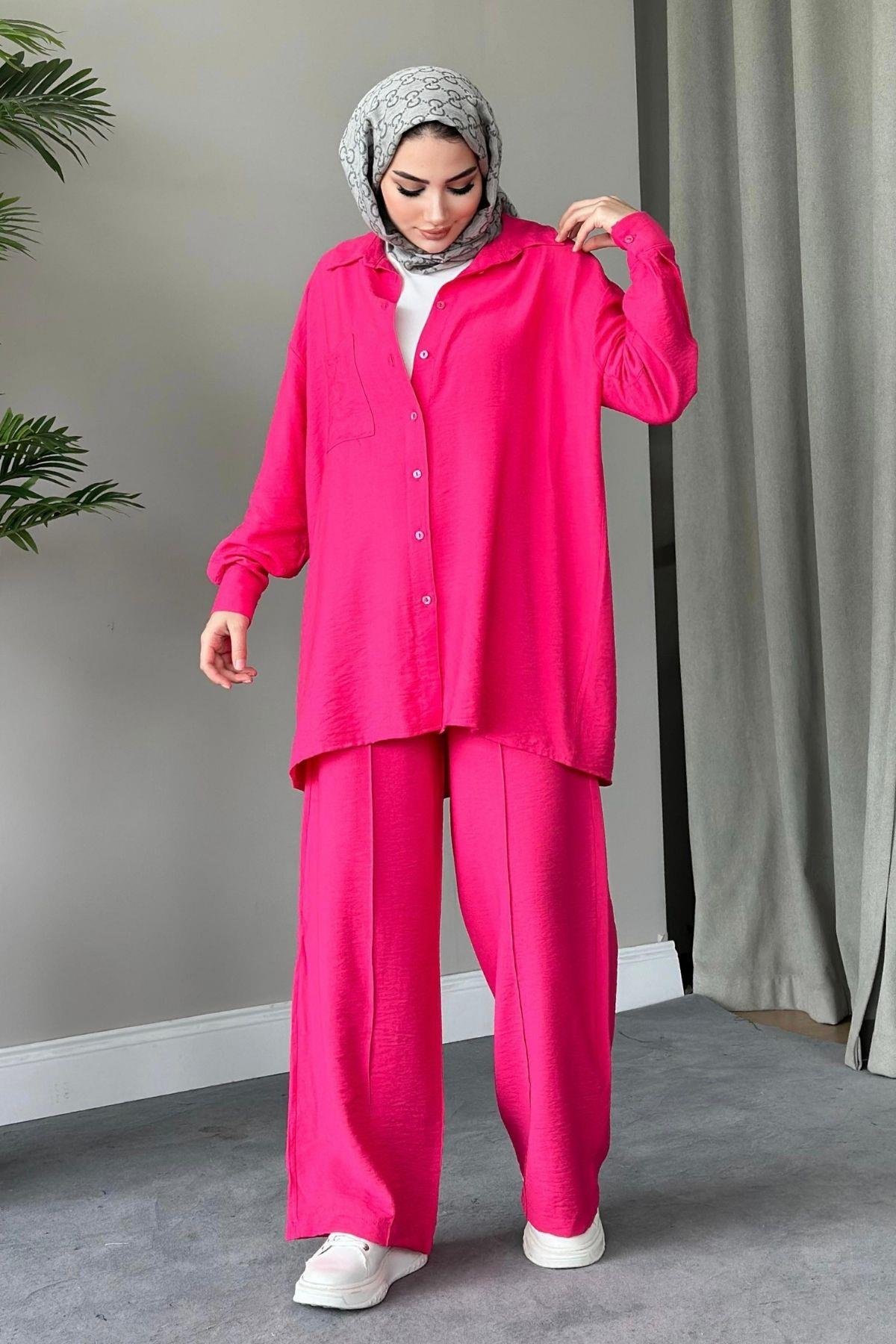 Bery Keten Takım Fuşya, Fiyatları 