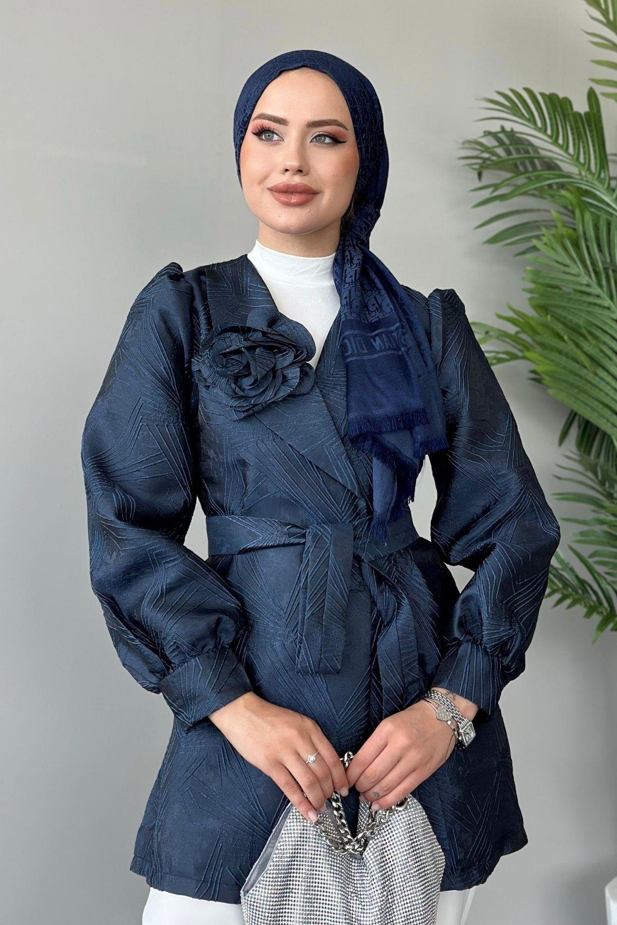 Betül Güllü Ceket Lacivert, Fiyatları 