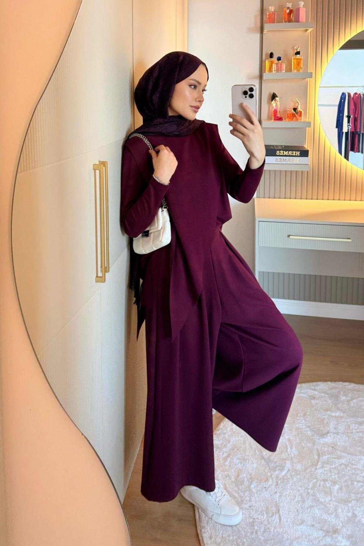 Beyonce Pamuklu Takım Bordo, Fiyatları 