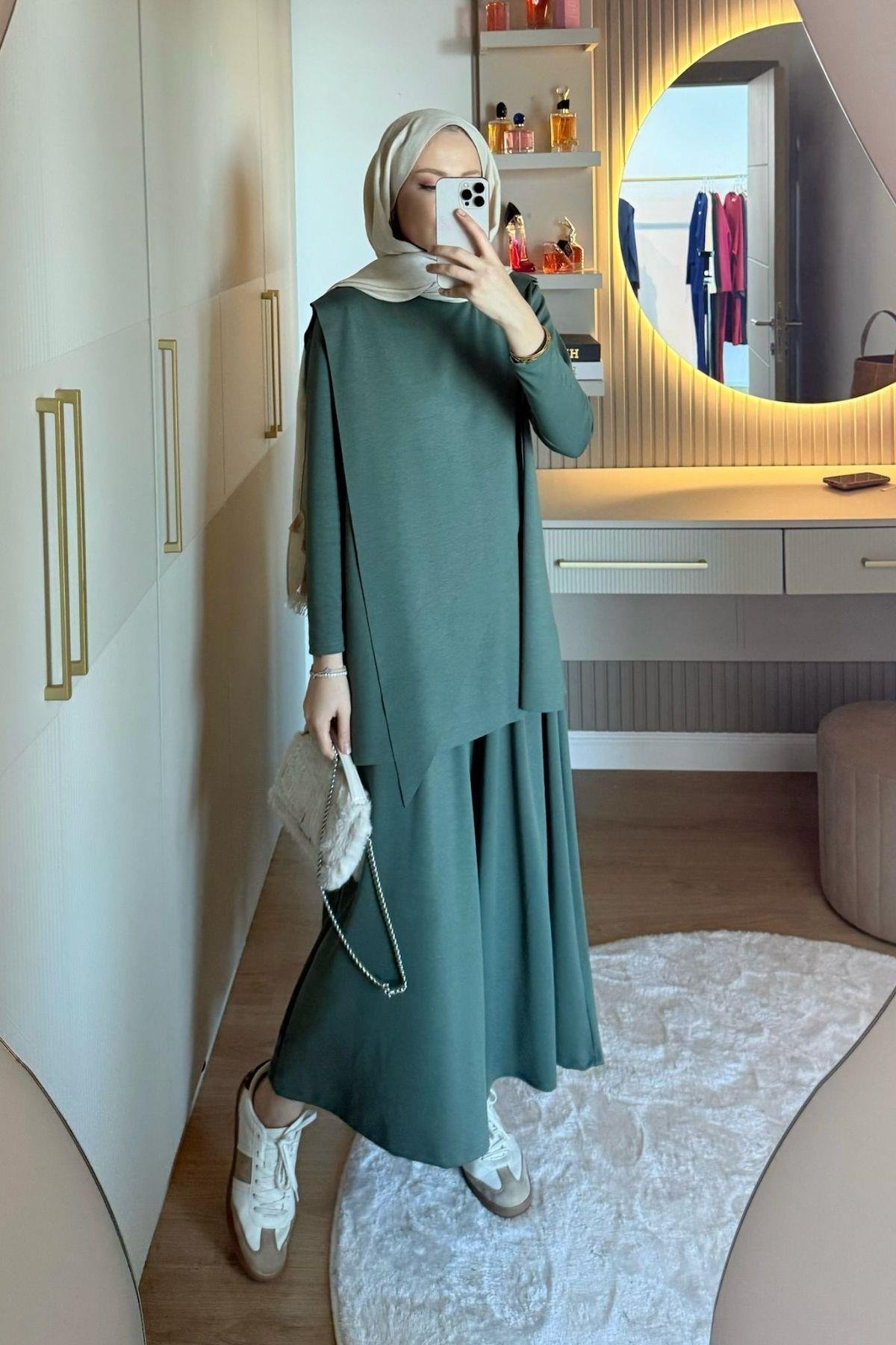 Beyonce Pamuklu Takım Haki, Fiyatları 