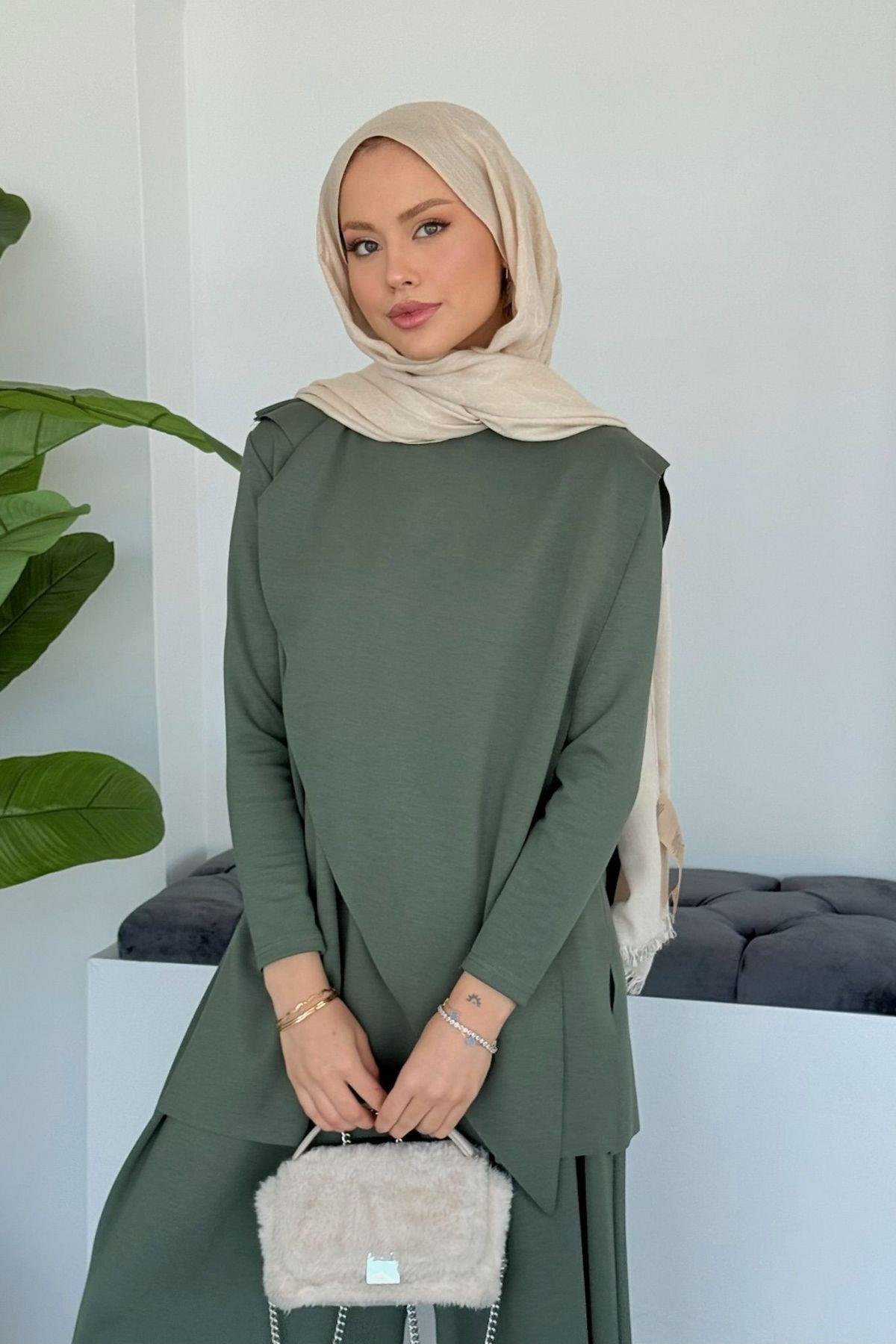 Beyonce Pamuklu Takım Haki, Fiyatları 